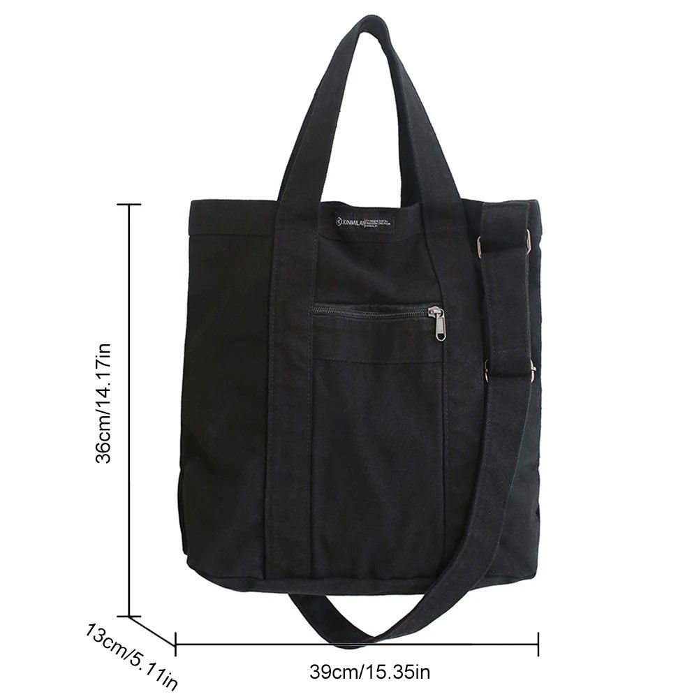 Japanese Brand × Vintage Vintage Canvas Messenger Bag Size ONE SIZE - 6 Thumbnail