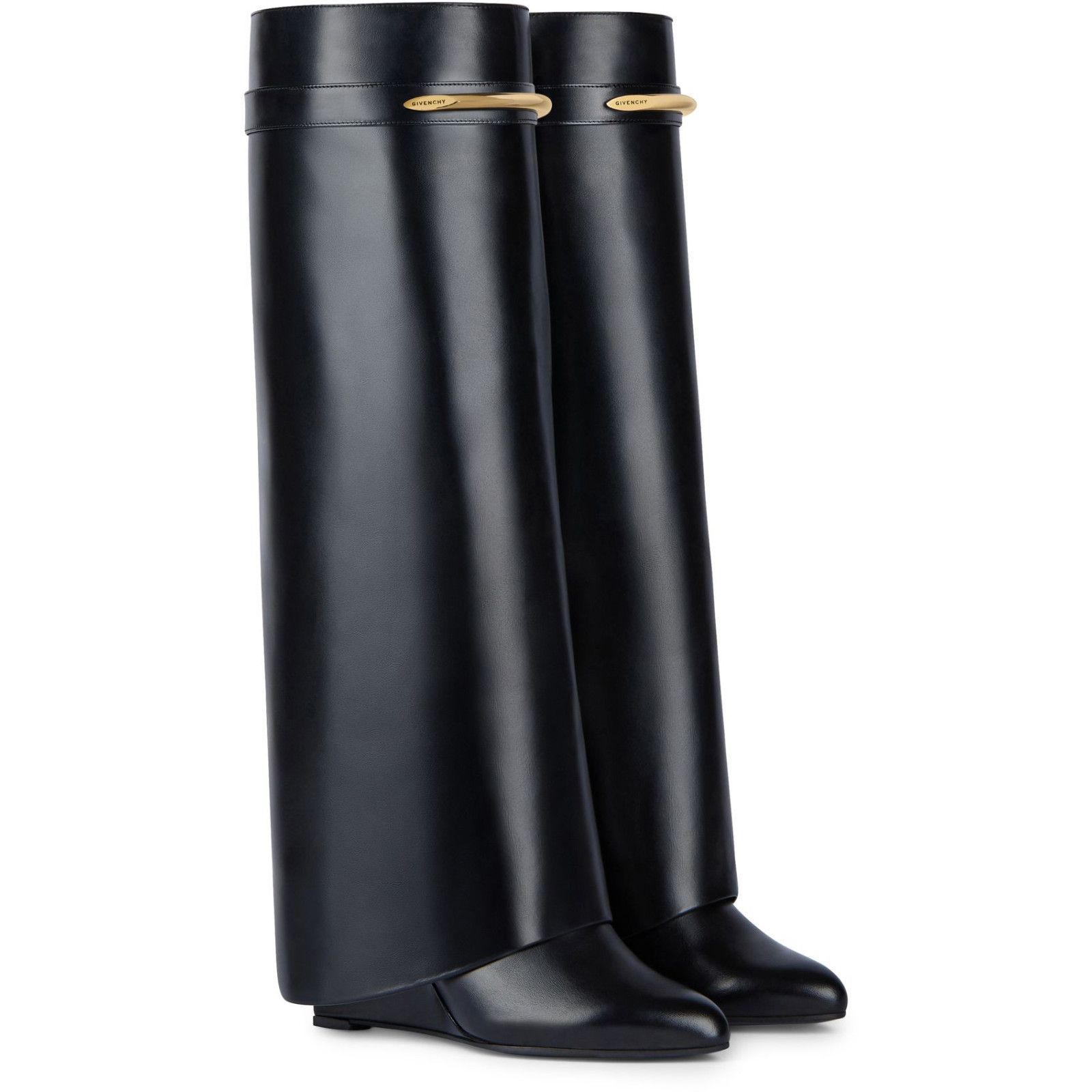 GIVENCHY Shark Black 90mm Boots New & Authentic (Women's siz