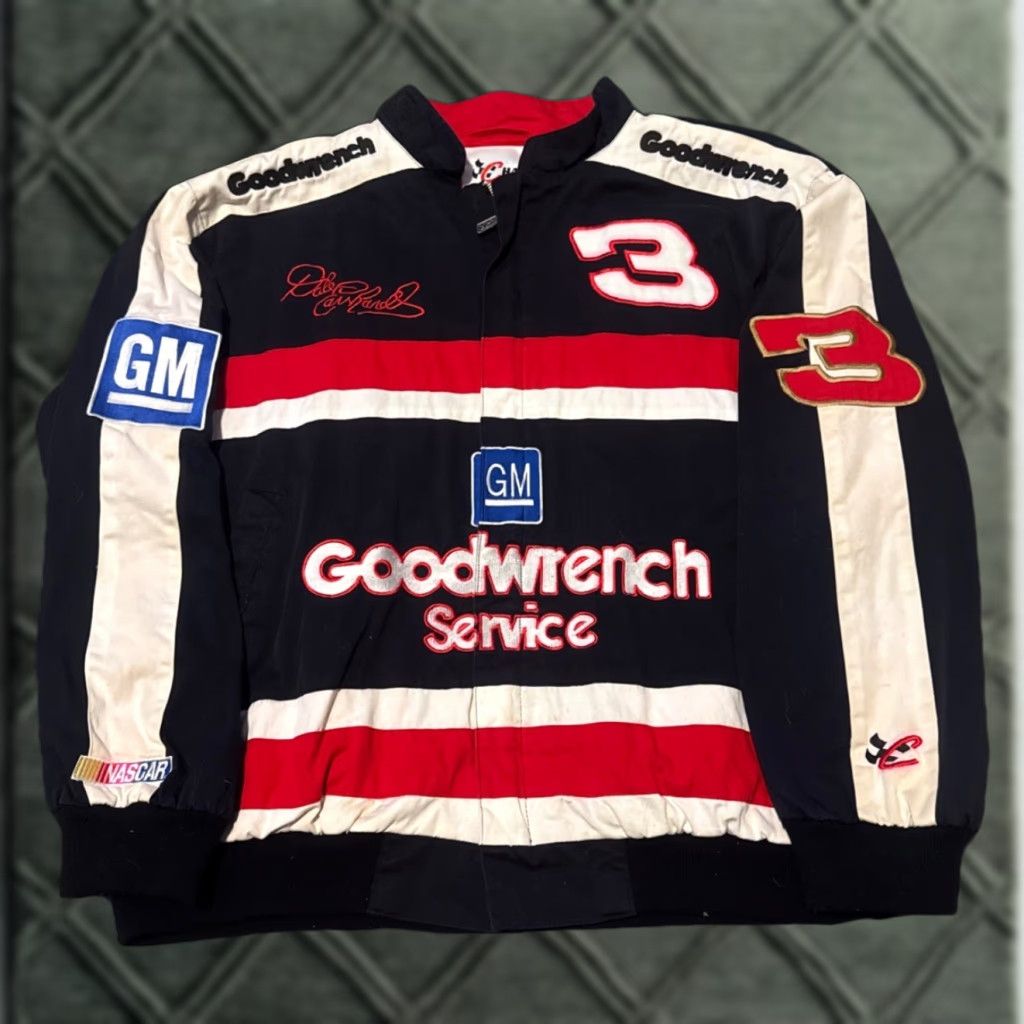 Chase Authentics VINTAGE Dale Earnhardt Goodwrench Racing Jacket Chase Authentics XL Men Red Bomber Jacket Size US XL / EU 56 / 4 - 1 Thumbnail