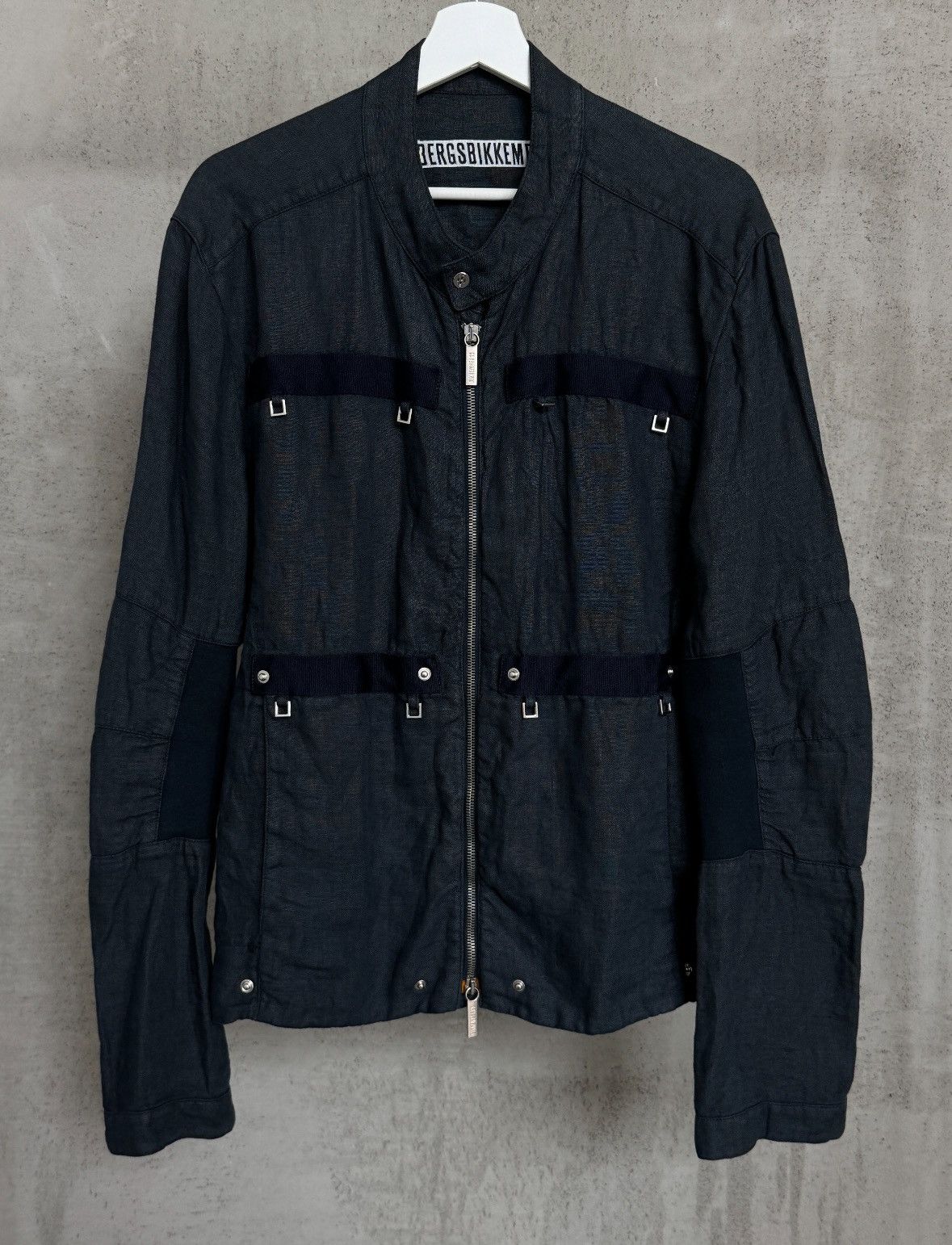 Dirk Bikkembergs Bikkembergs SS99 Multiloop Panelled Utility Moto Jacket Size US L / EU 52-54 / 3 - 1 Thumbnail
