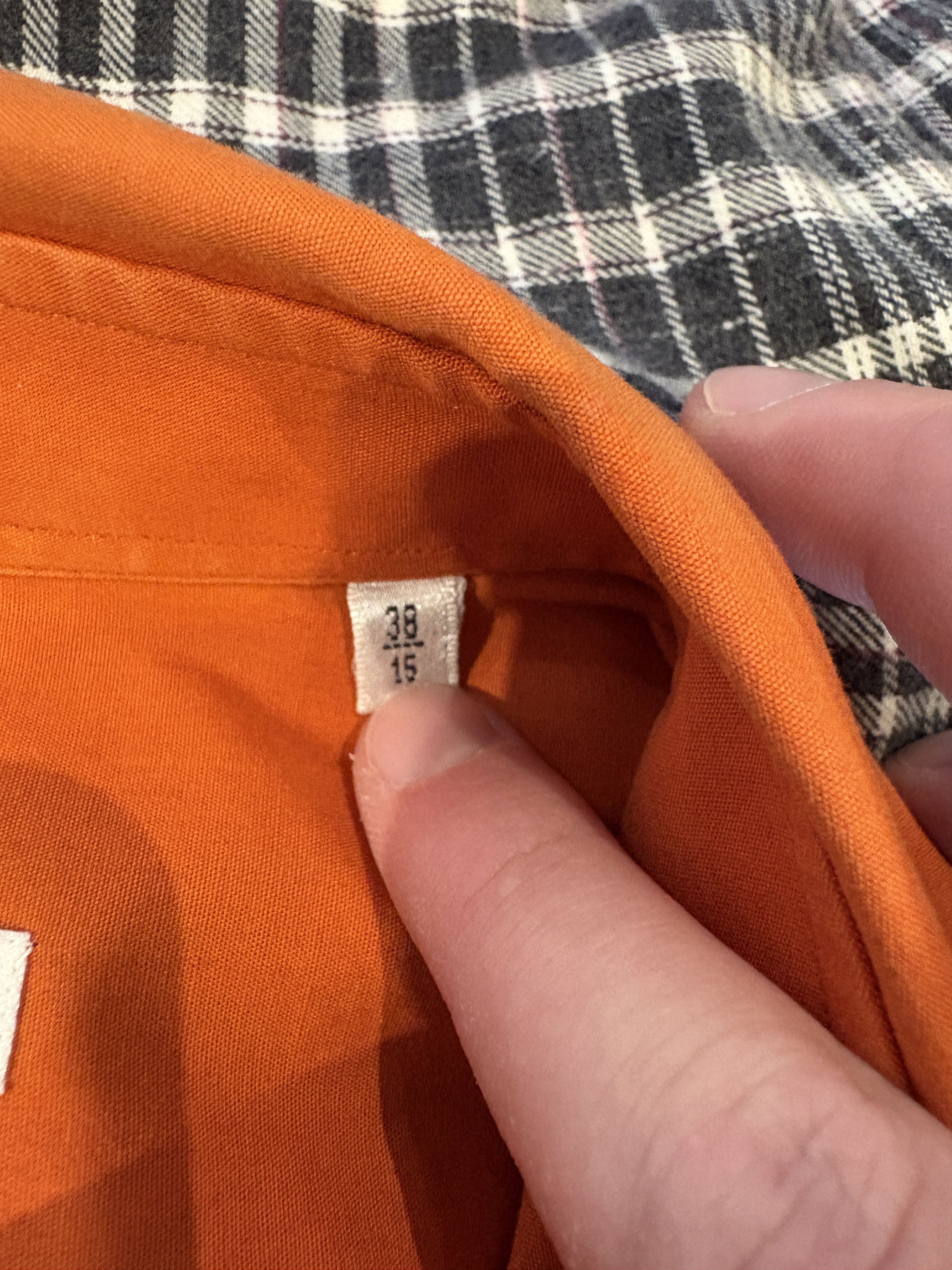 Helmut Lang 04/05 Orange Logo Shirt Size US S / EU 44-46 / 1 - 4 Thumbnail