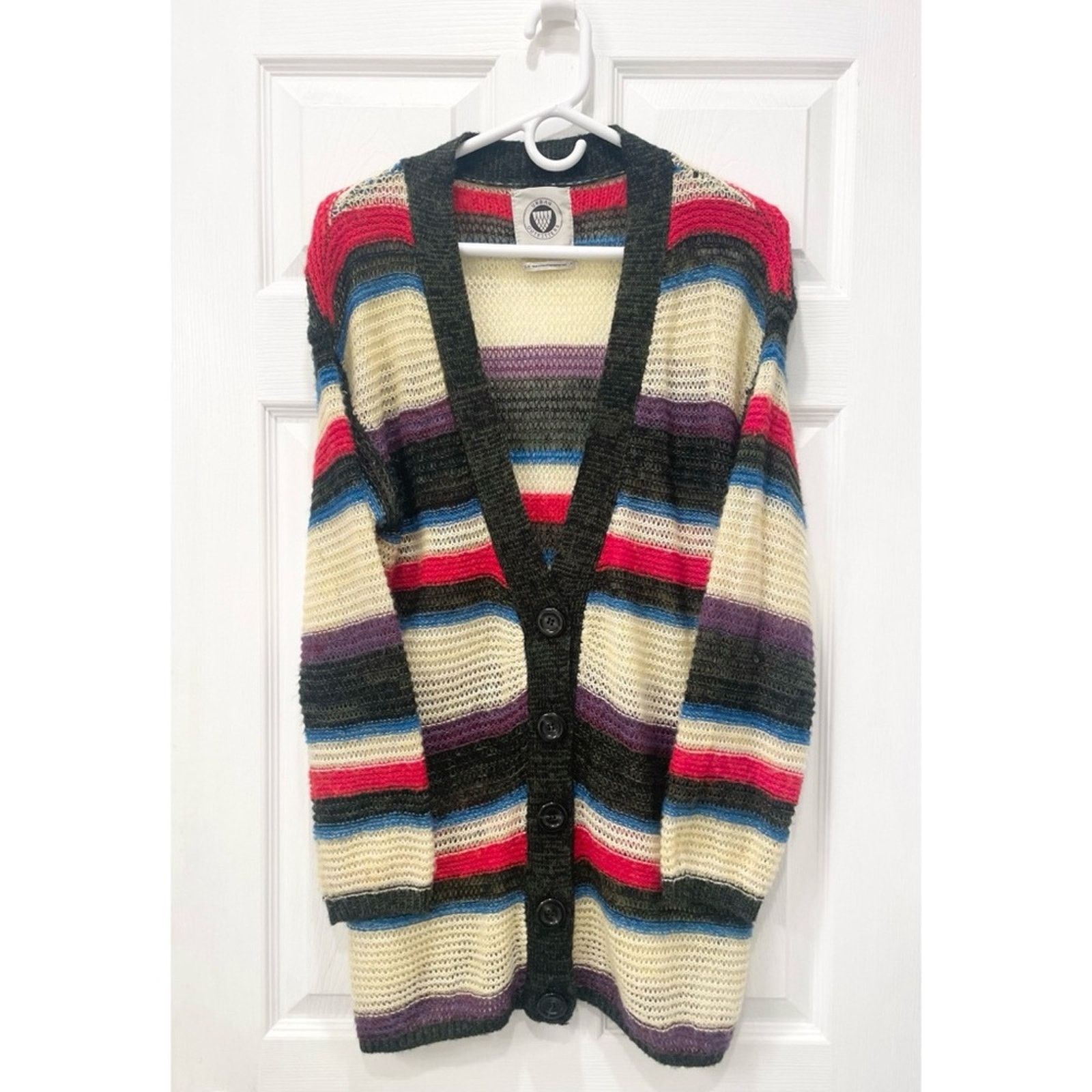Urban Outfitters Urban Outfitters 🌺 Eternal Sunshine Striped Cardigan Size S / US 4 / IT 40 - 1 Thumbnail