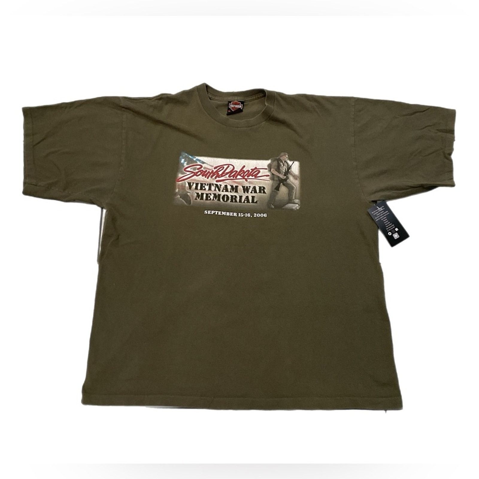 Harley Davidson 2006 Harley Davidson Pierre, SD T-Shirt Size US XXL / EU 58 / 5 - 1 Thumbnail