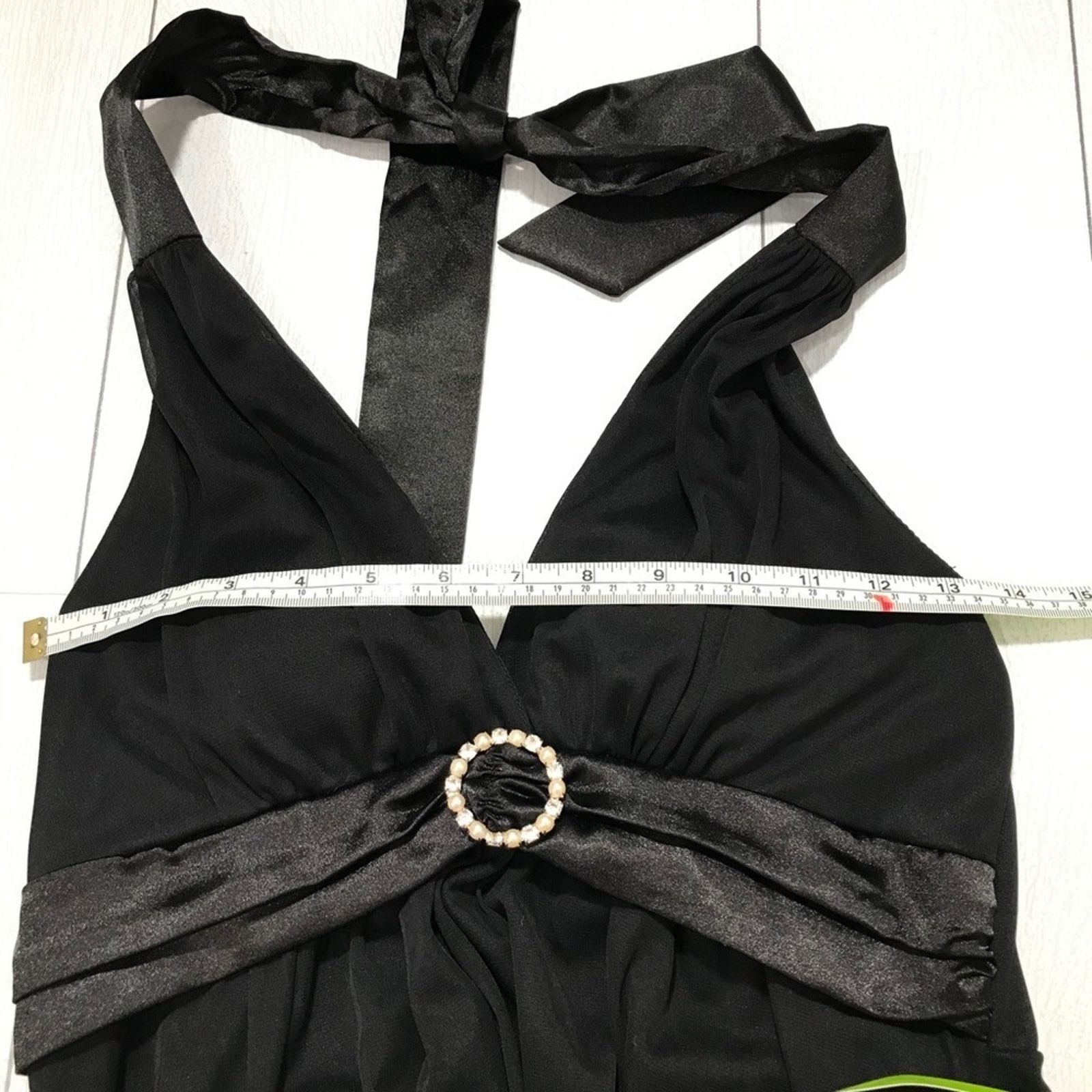 Other STAR VIXEN Black Halter Evening Dress Size Small Size S / US 4 / IT 40 - 5 Thumbnail