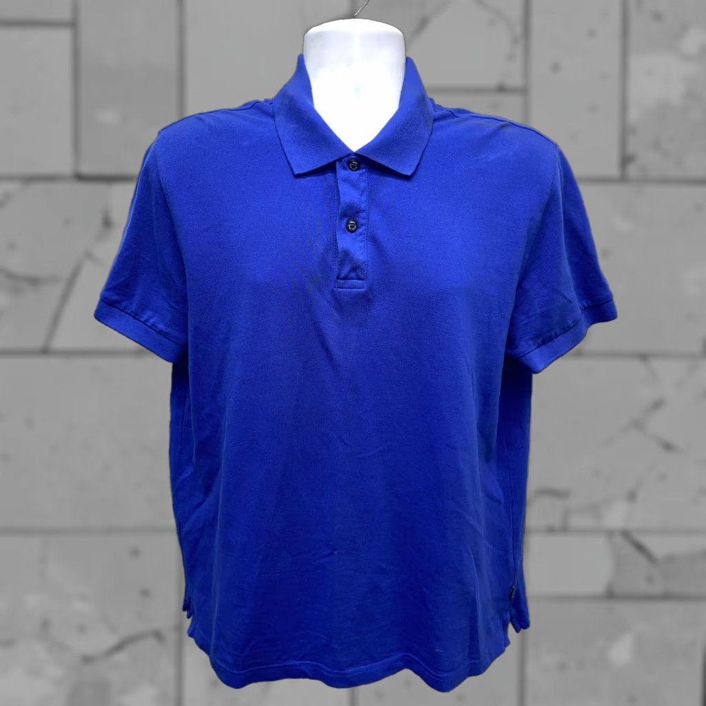 Hugo Boss Hugo Boss Golf Polo Shirt Mens Blue Short Sleeve XL Pima Cotton Size US XL / EU 56 / 4 - 1 Thumbnail