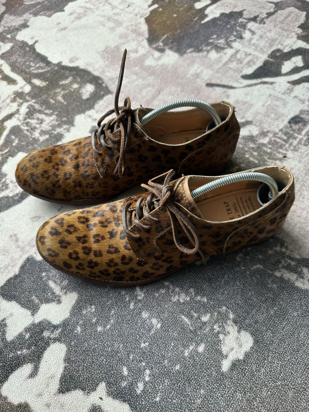 14th Addiction 00’s Rattletrap leopard leathers shoes Size US 6 / EU 39 - 3 Thumbnail