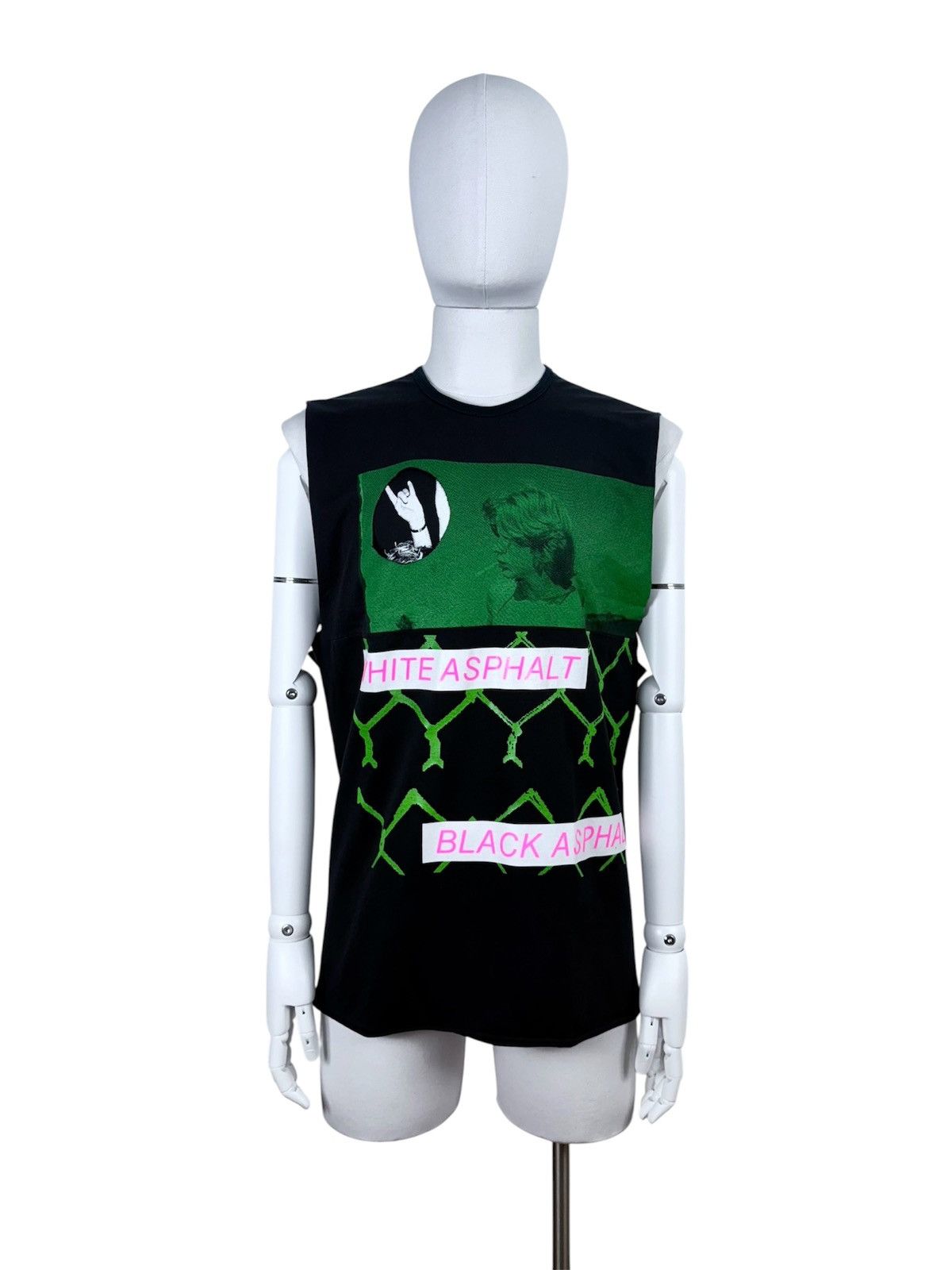 Raf Simons S/S 2003 “Consumed” Asphalt Tank Top Size US L / EU 52-54 / 3 - 1 Thumbnail