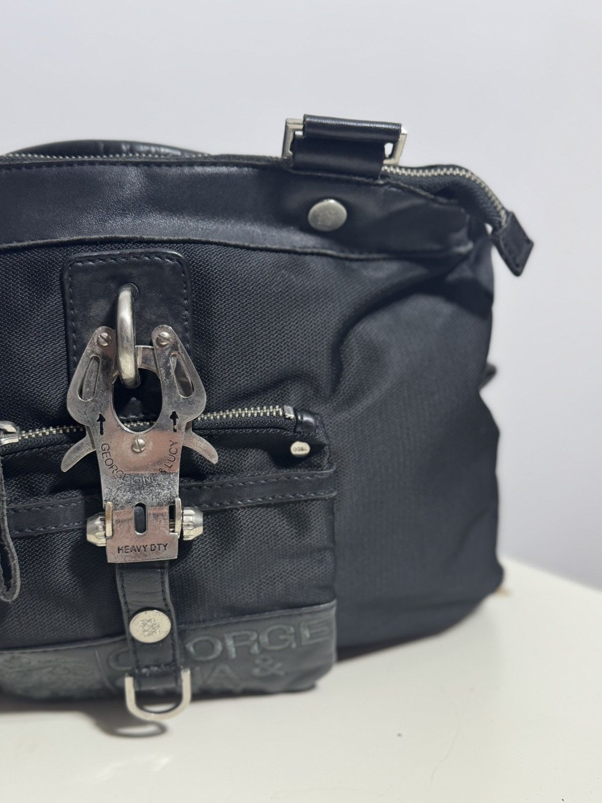George Gina & Lucy Vintage 200 GG&L Pre Perfect Shoulder Leather Bag Size ONE SIZE - 6 Thumbnail