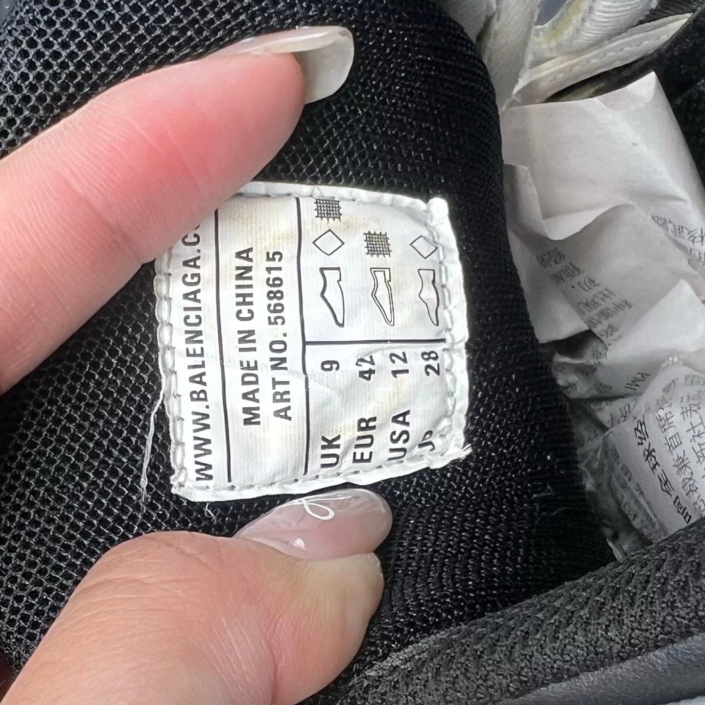 Balenciaga Balenciaga Track 2 Off-White/Black 42 Like New Size US 9 / EU 42 - 8 Thumbnail