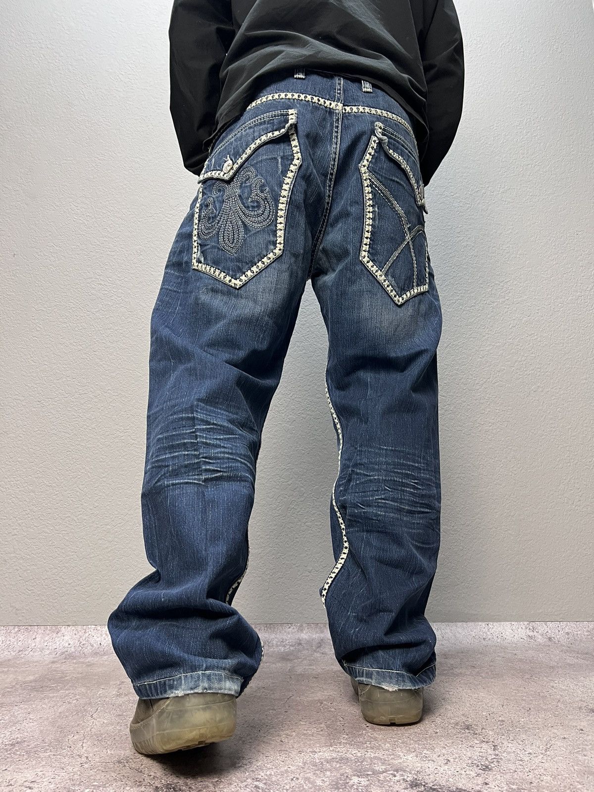 Japanese Brand × True Religion Vintage True Religion STYLE Straight LOW WAIST Jeans Size US 36 / EU 52 - 1 Thumbnail