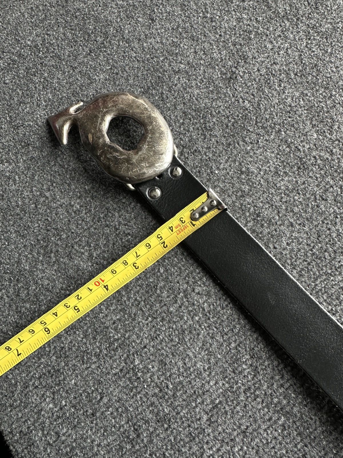 Other 🚨 RARE MEN MADE IN FRANCE Y2K LEATHER BELT VINTAGE WESTERN Size ONE SIZE - 14 Thumbnail