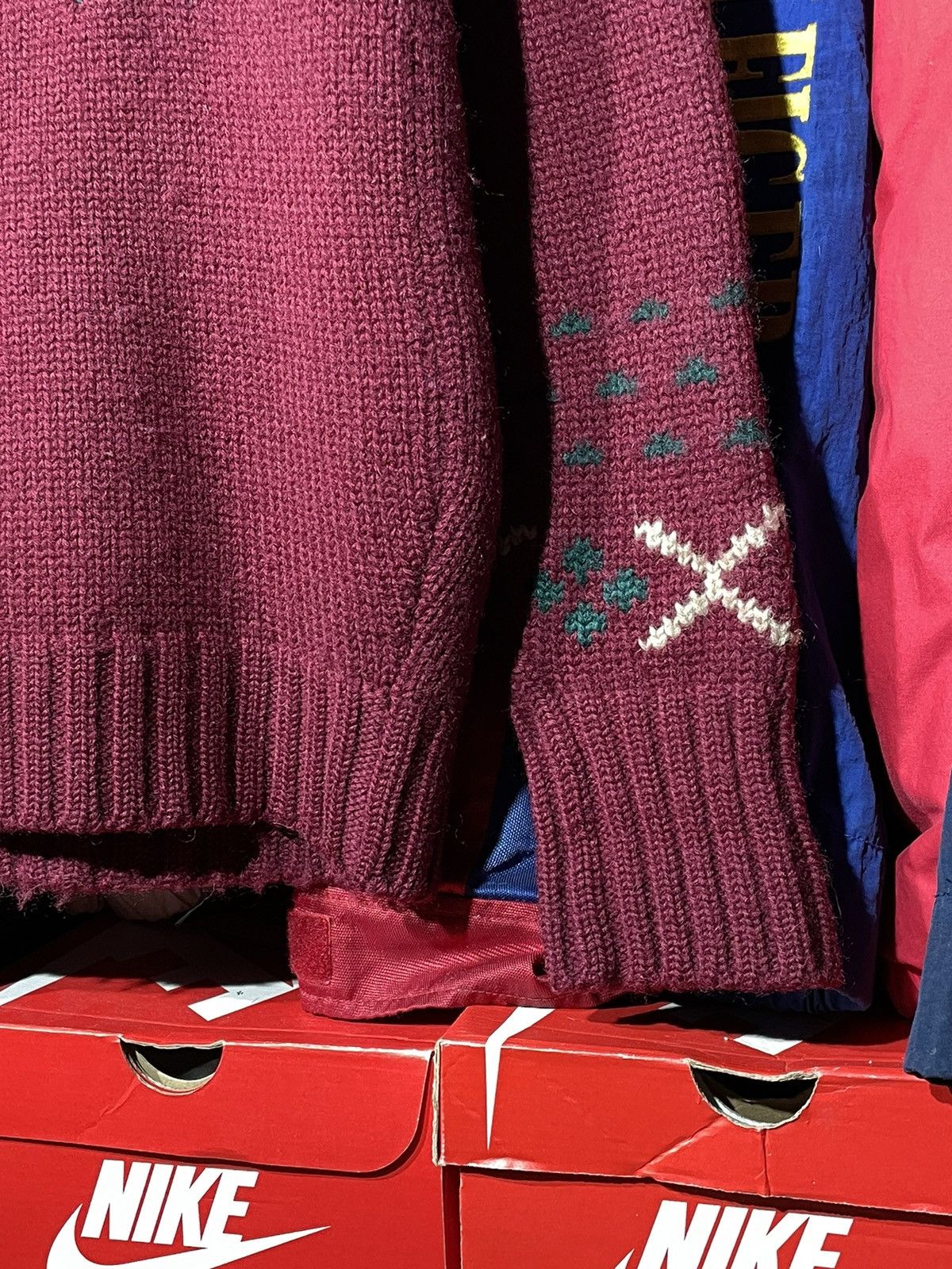 Polo Ralph Lauren × Ralph Lauren × Vintage Sweater Polo Ski Vintage Hand Knit Size US XL / EU 56 / 4 - 8 Thumbnail