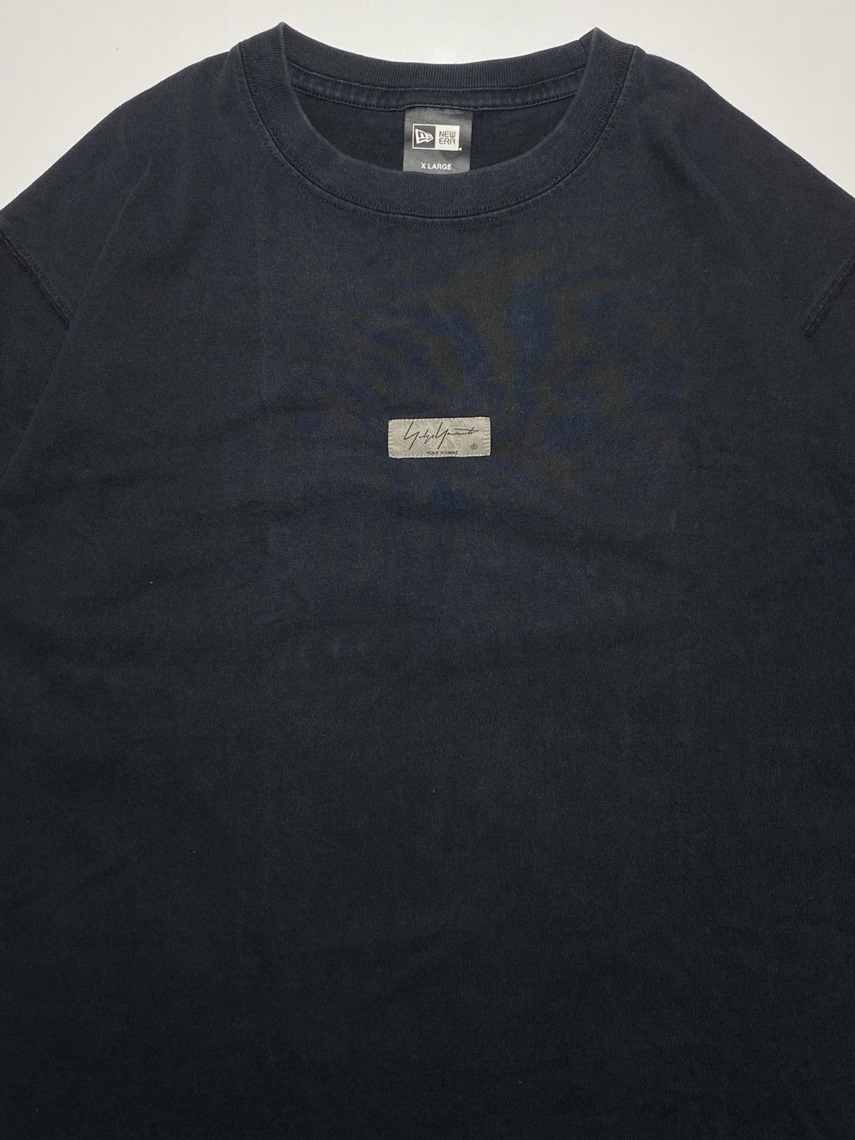Yohji Yamamoto Yohji Yamamoto x New Era - Center Logo T-Shirt Size US XL / EU 56 / 4 - 2 Thumbnail