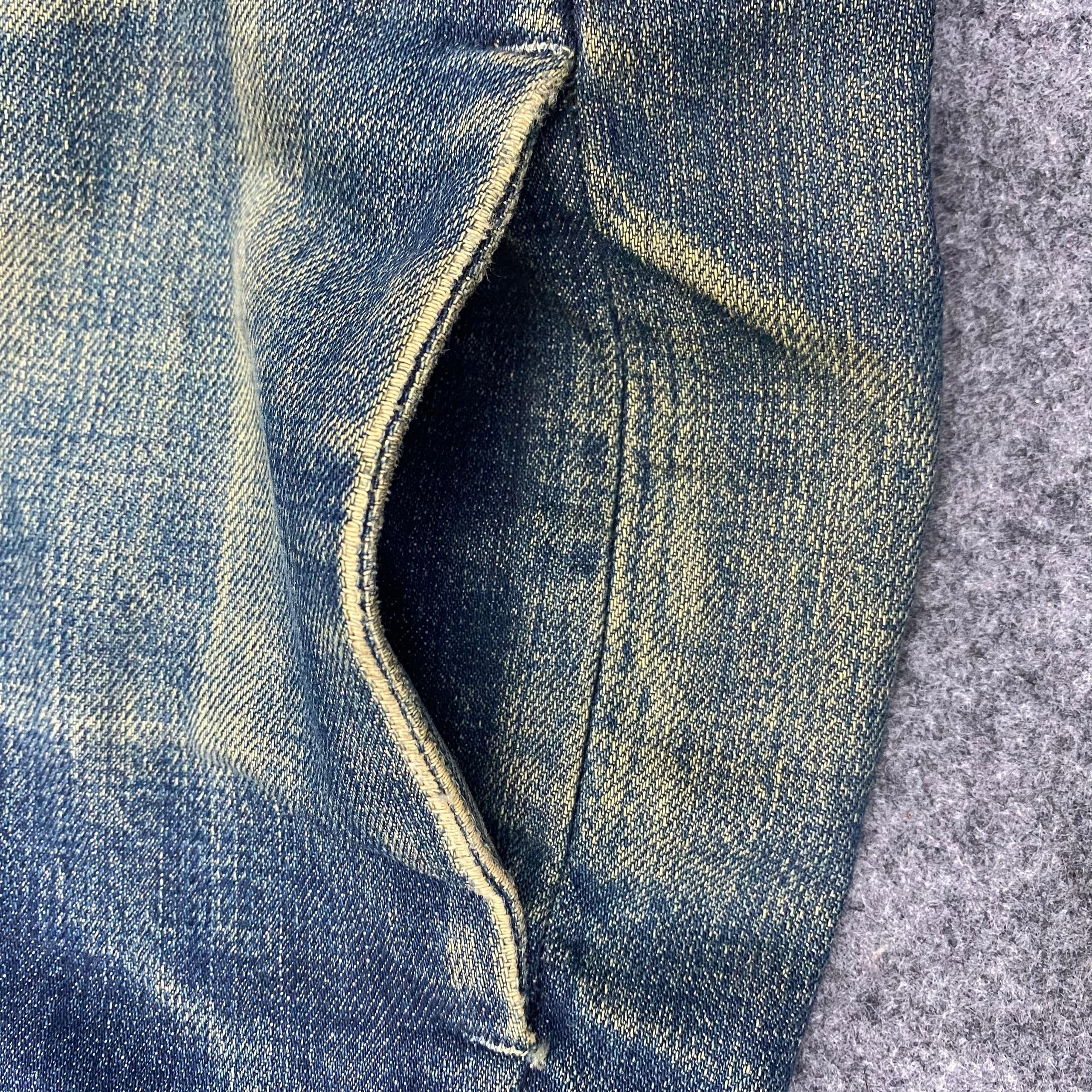 Japanese Brand 💥Best Offer💥Vintage Levis Distressed Denim Size US 32 / EU 48 - 12 Thumbnail