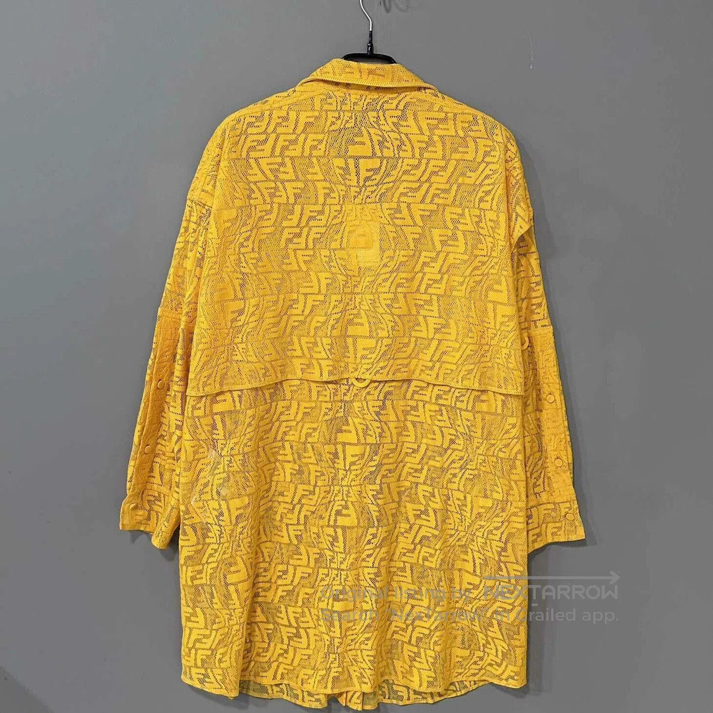 Fendi Fendi Capsule Series Logo Cardigan Coat. Size US XL / EU 56 / 4 - 3 Thumbnail