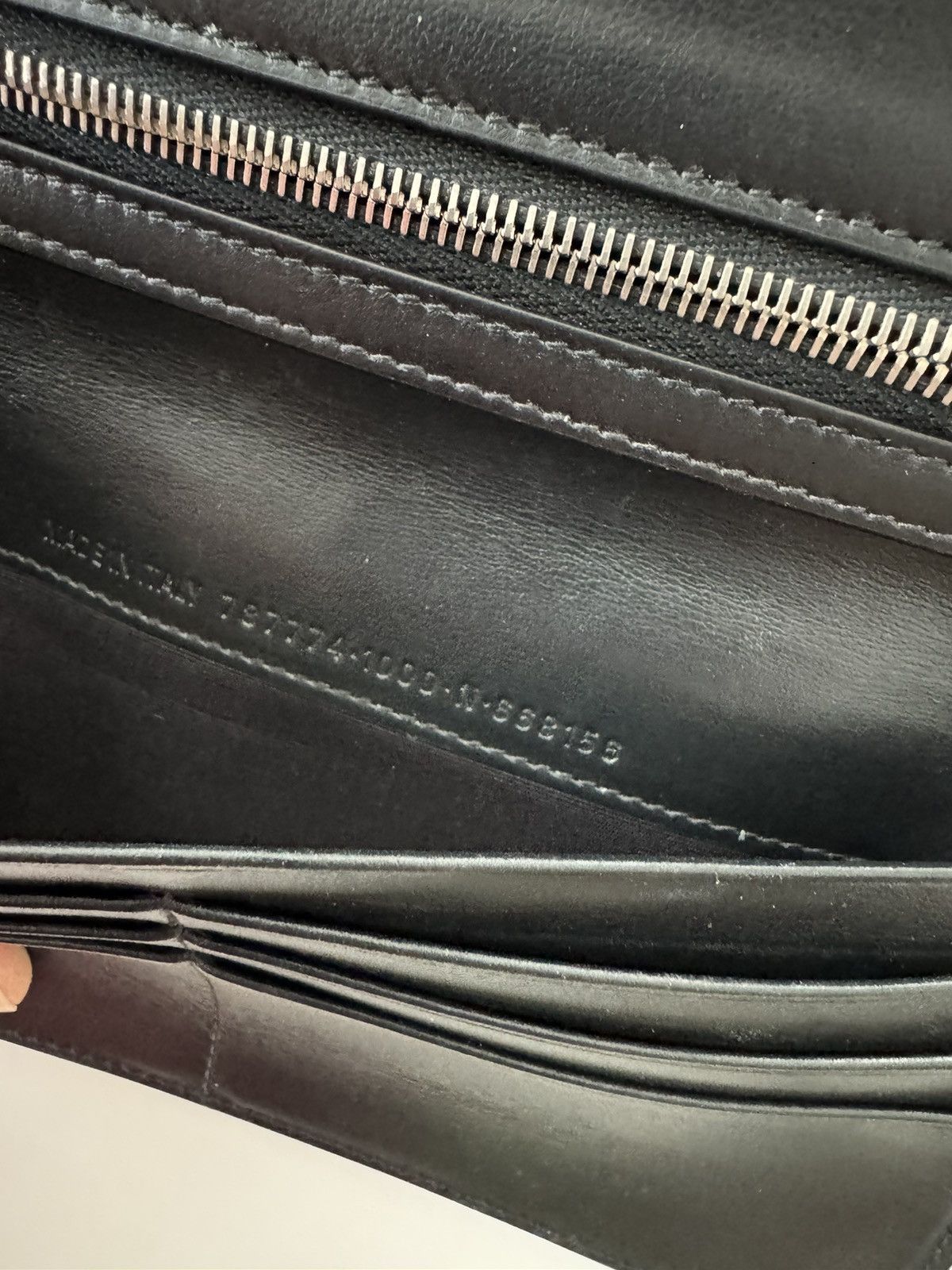 Balenciaga Balenciaga Passport Wallet with Ticket Size ONE SIZE - 6 Thumbnail