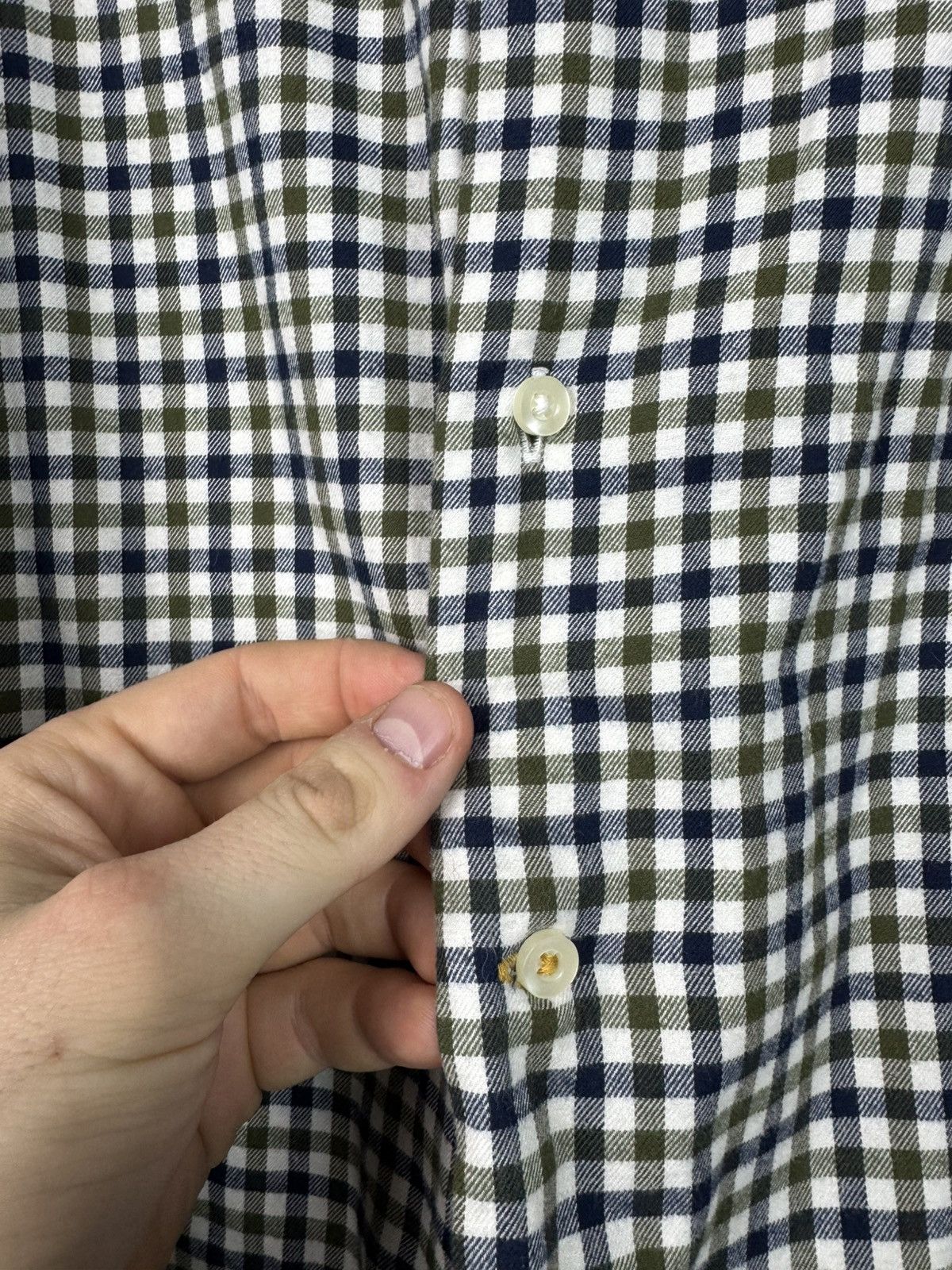 Barbour Barbour Finkle Tailored Gingham Shirt Mens Size US M / EU 48-50 / 2 - 14 Thumbnail