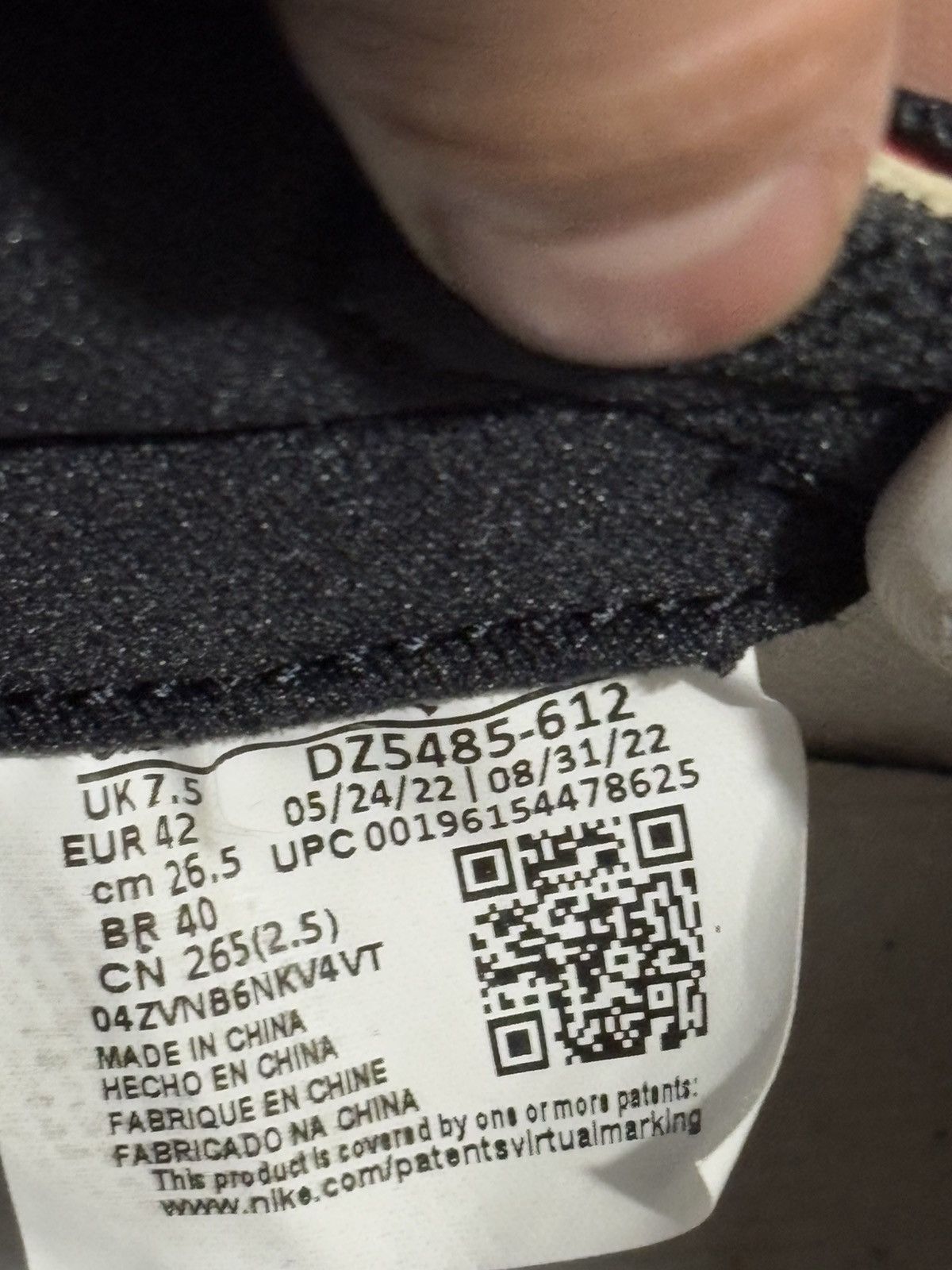 Jordan Brand 8.5 Air Jordan 1 Retro High OG Chicago Lost & Found Red y2k Size US 8.5 / EU 41-42 - 10 Thumbnail