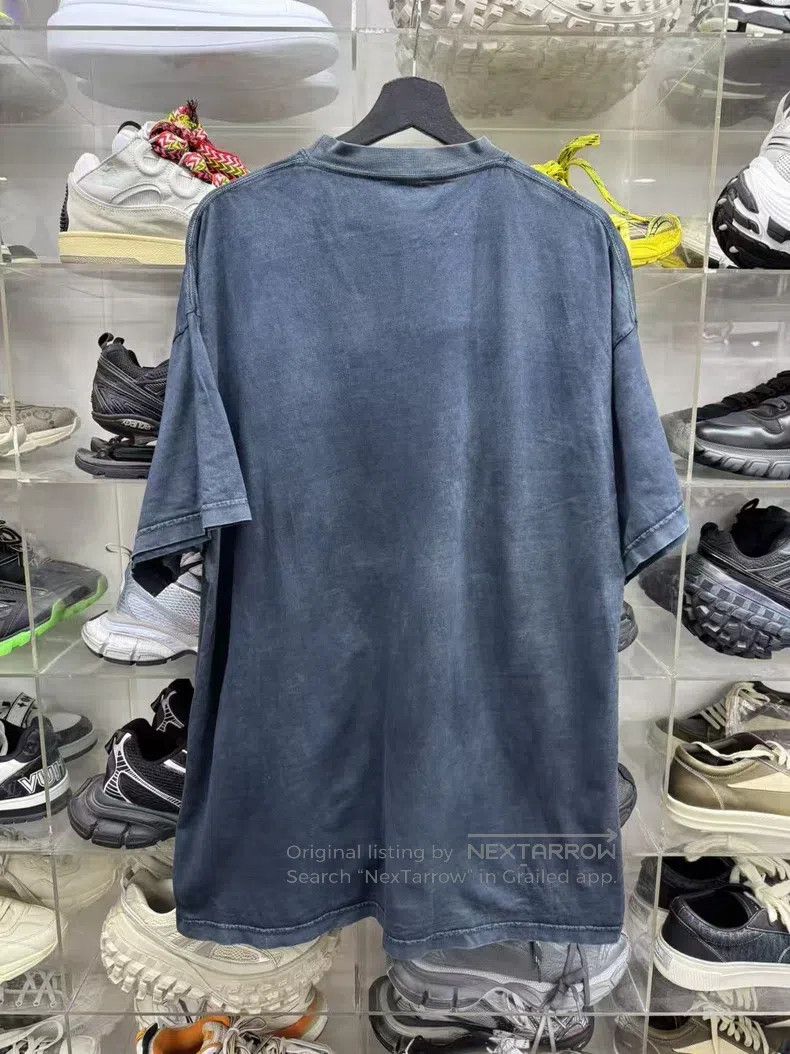 Balenciaga Balenciaga Grey T-shirt Size US L / EU 52-54 / 3 - 2 Thumbnail