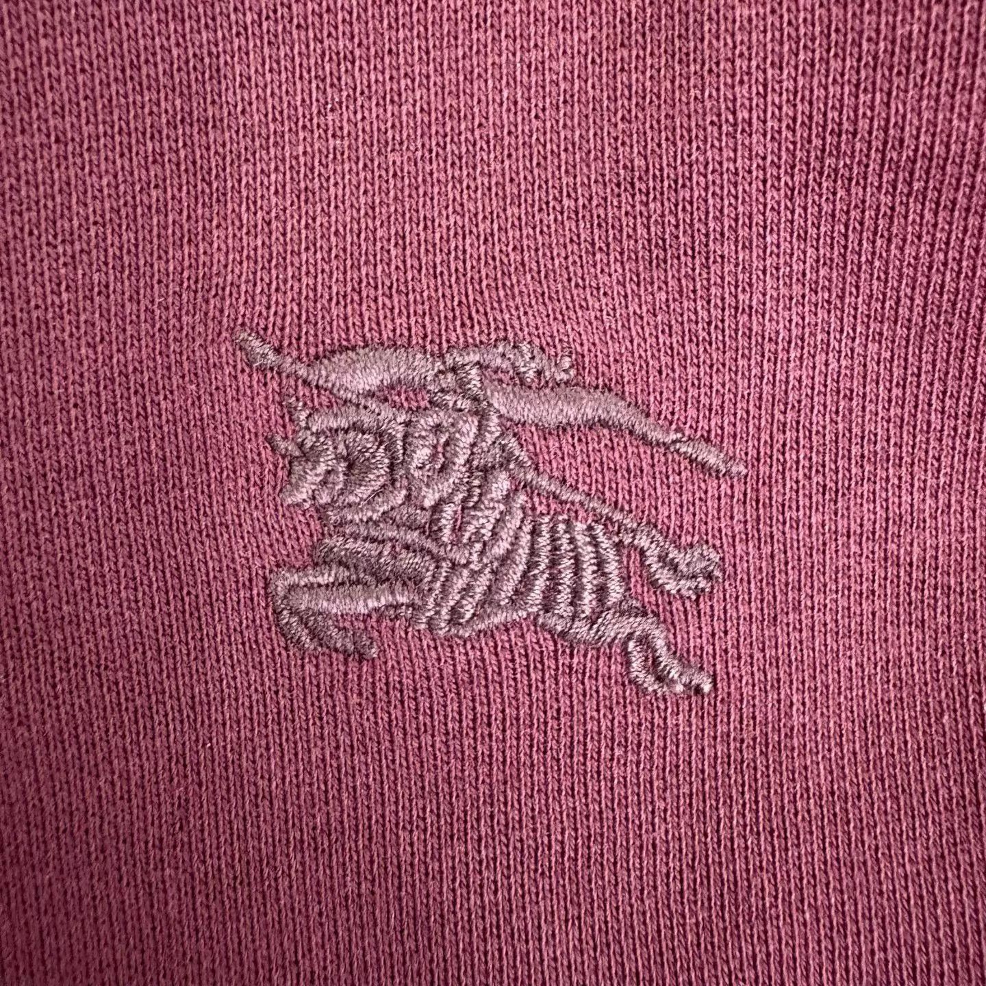 Burberry Burberry Wine Red Equestrian Knight Zip Hooded Jacket S Size S / US 4 / IT 40 - 6 Thumbnail