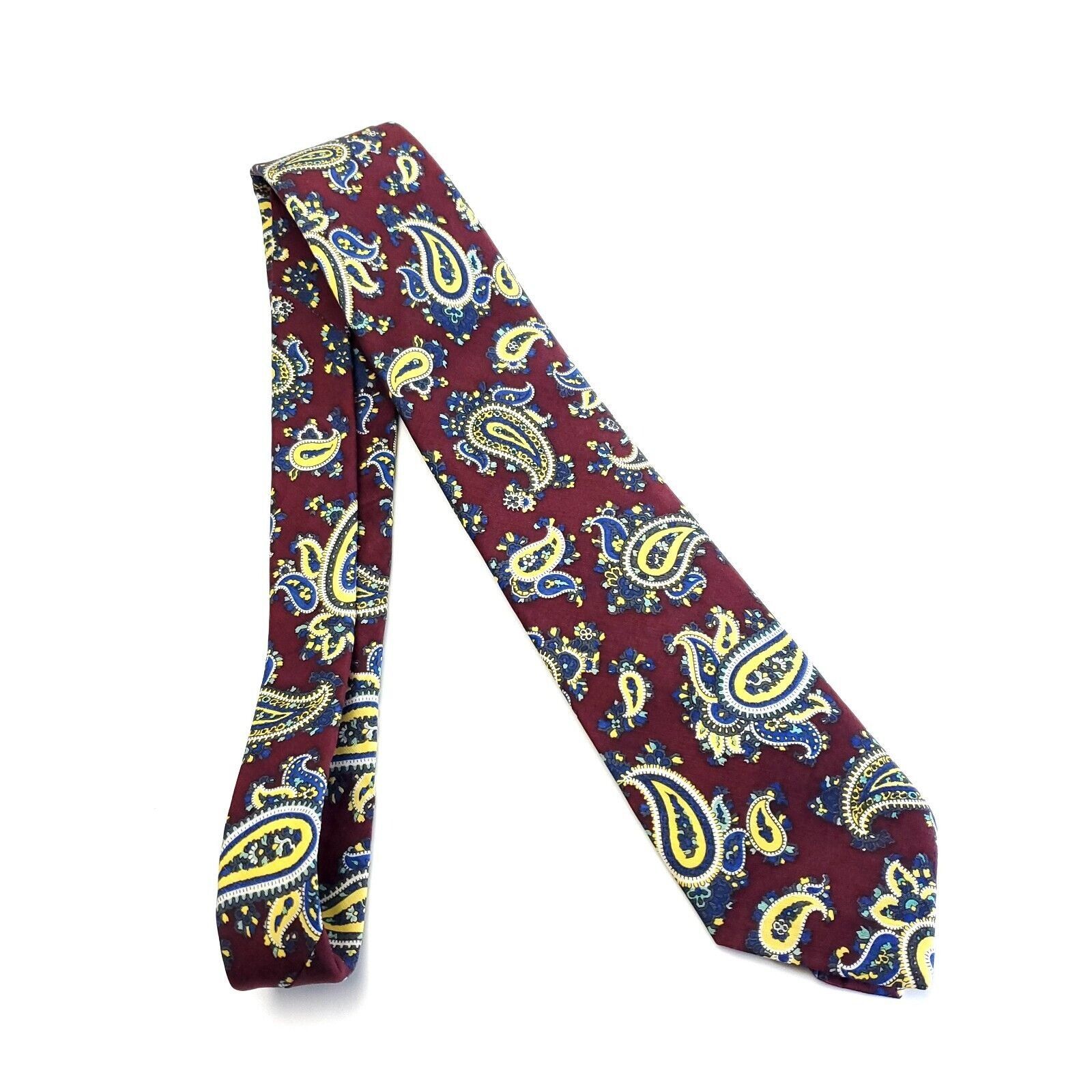 Polo Ralph Lauren Polo Ralph Lauren Maroon Yellow Blue Paisley Print Short Ski Size ONE SIZE - 6 Thumbnail