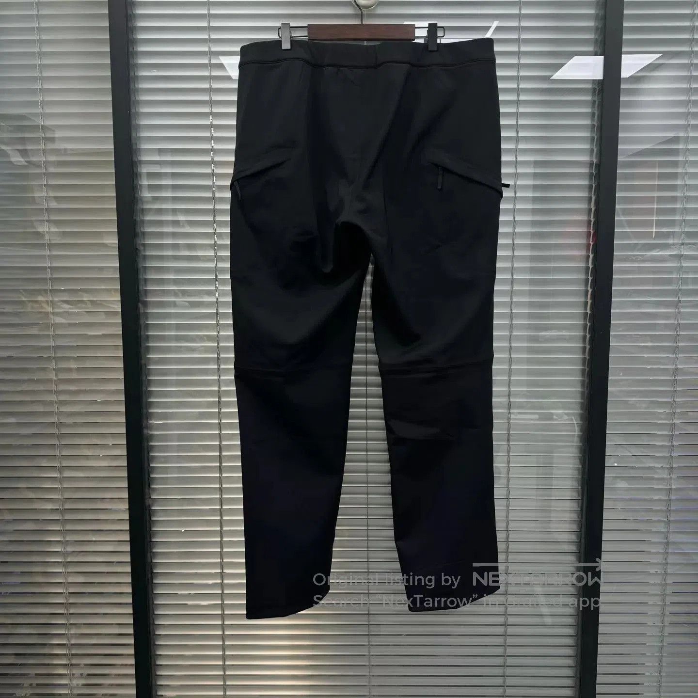 Aviator Nation Black Casual Pants Size 38. Size US 38 / EU 54 - 2 Thumbnail