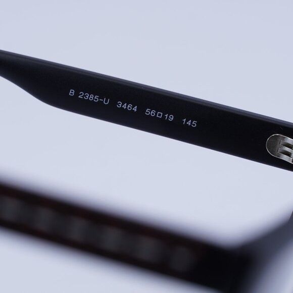 Burberry Burberry BE2385U 3464 Eyeglasses Black 56mm Rectangle Frame Size ONE SIZE - 9 Thumbnail