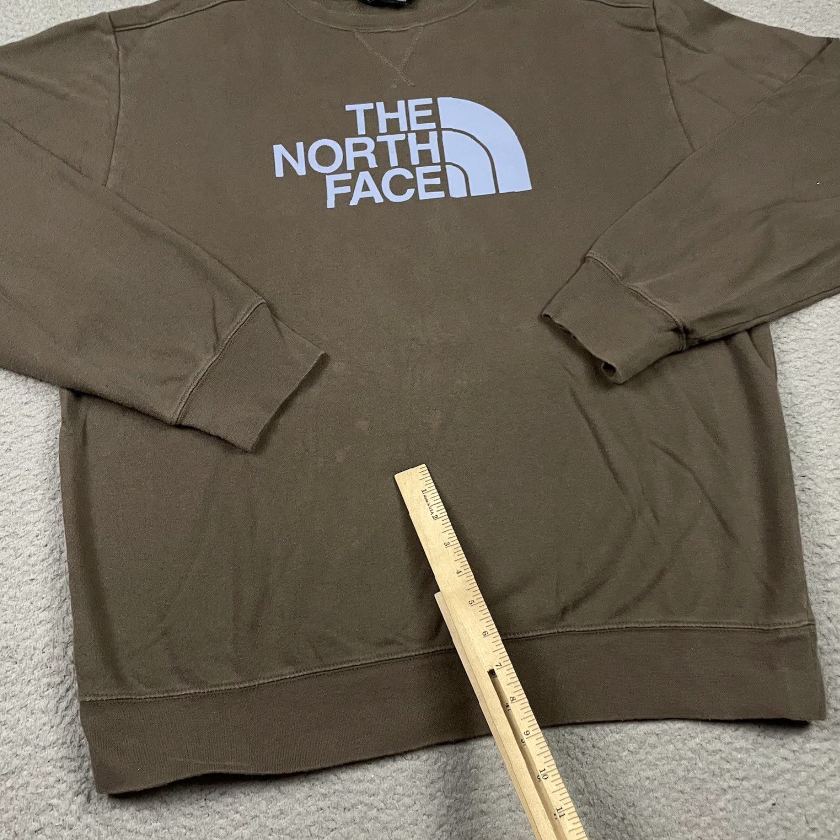 The North Face The North Face Sweatshirt Unisex Adults L Gray Blue Crewneck Long Sleeve Pullover Logo Knit All Seasons Casual Outdoor Sports 90s? Size US L / EU 52-54 / 3 - 7 Thumbnail