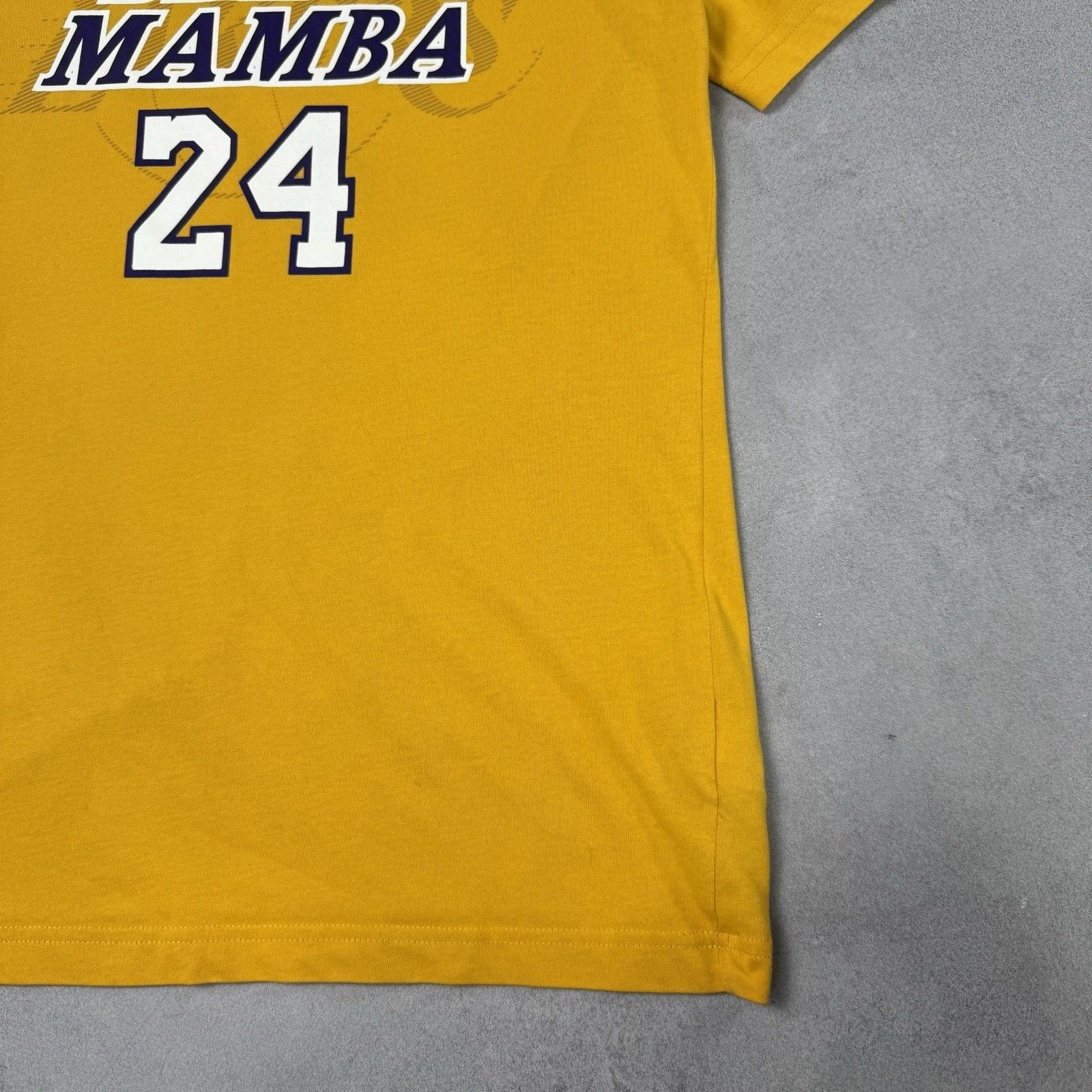 Adidas Adidas Lakers Black Mamba Yellow T Shirt Size S Size US S / EU 44-46 / 1 - 9 Thumbnail