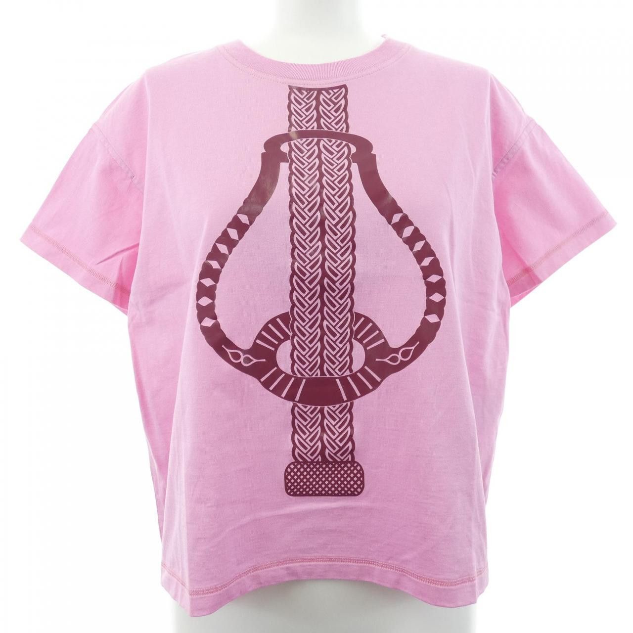 Hermes Hermes Hermes FANTAISIE D'ETRIERS Cotton TShirt Textile T-Shirts DUTY FREE for USA Size ONE SIZE - 1 Thumbnail