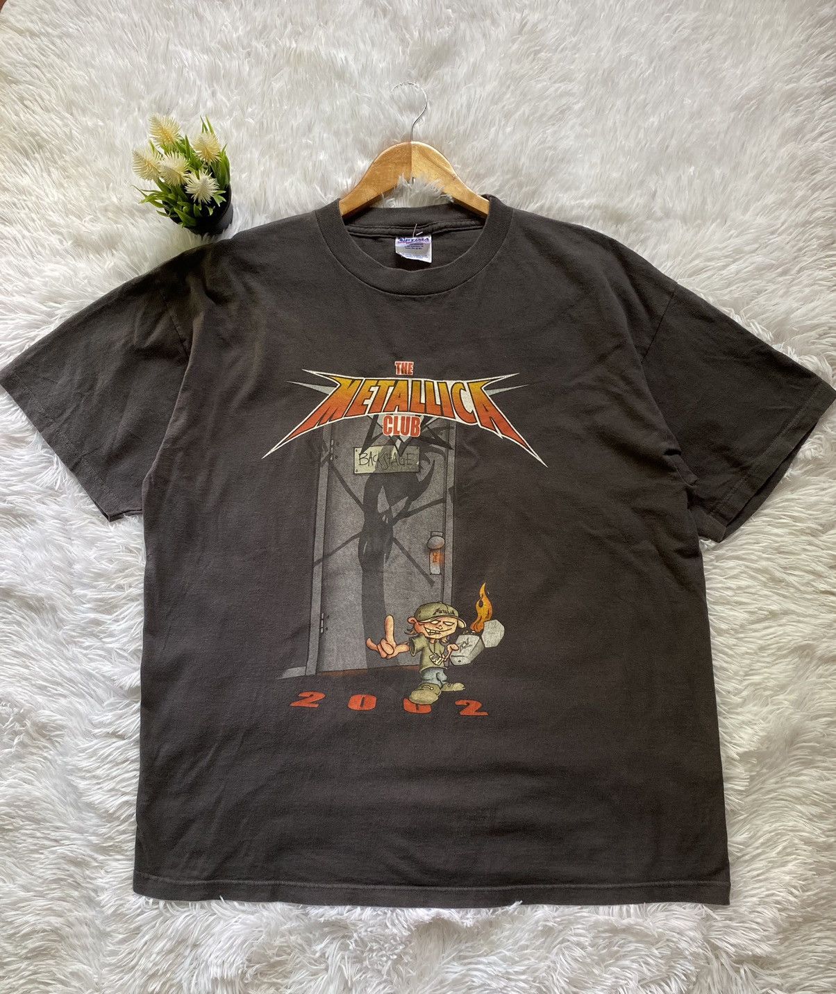 Band Tees × Vintage Vintage Metalicca Club Backstage Size US L / EU 52-54 / 3 - 1 Thumbnail