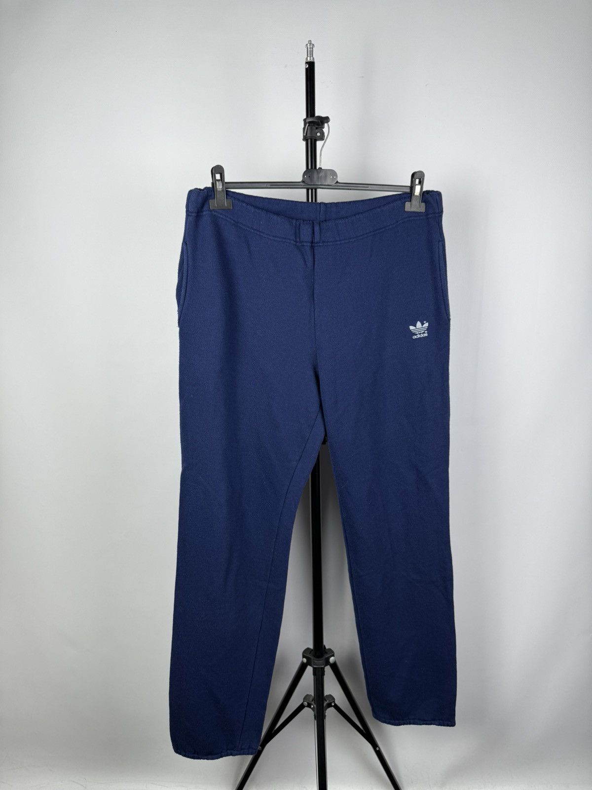 Adidas × Vintage Vintage 90s Adidas Cotton Y2K Baggy Sweatpants Joggers M-L Size US 34 / EU 50 - 1 Thumbnail