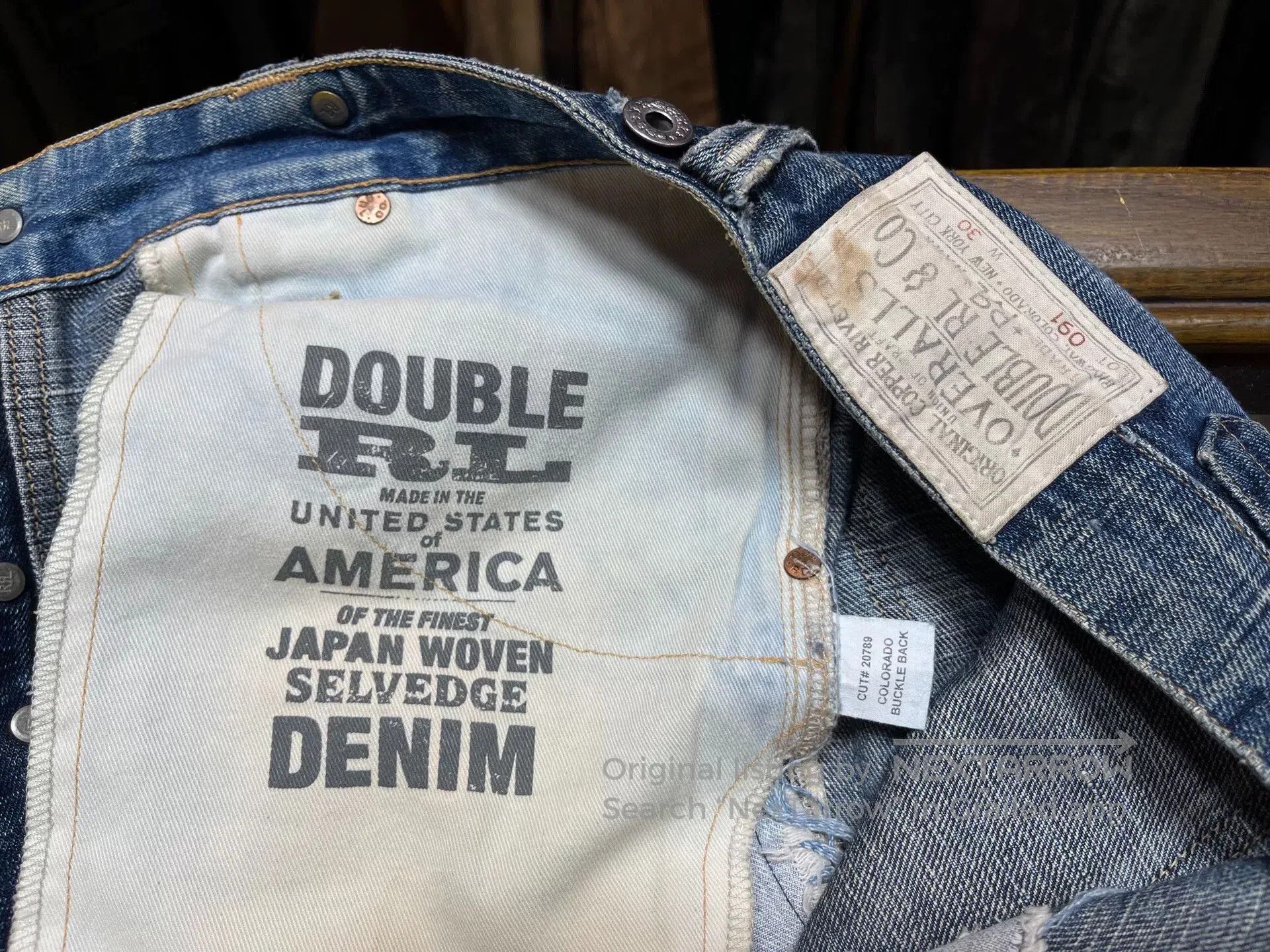 RRL Ralph Lauren distressed rrl patchwork denim jeans. Size US 30 / EU 46 - 5 Thumbnail