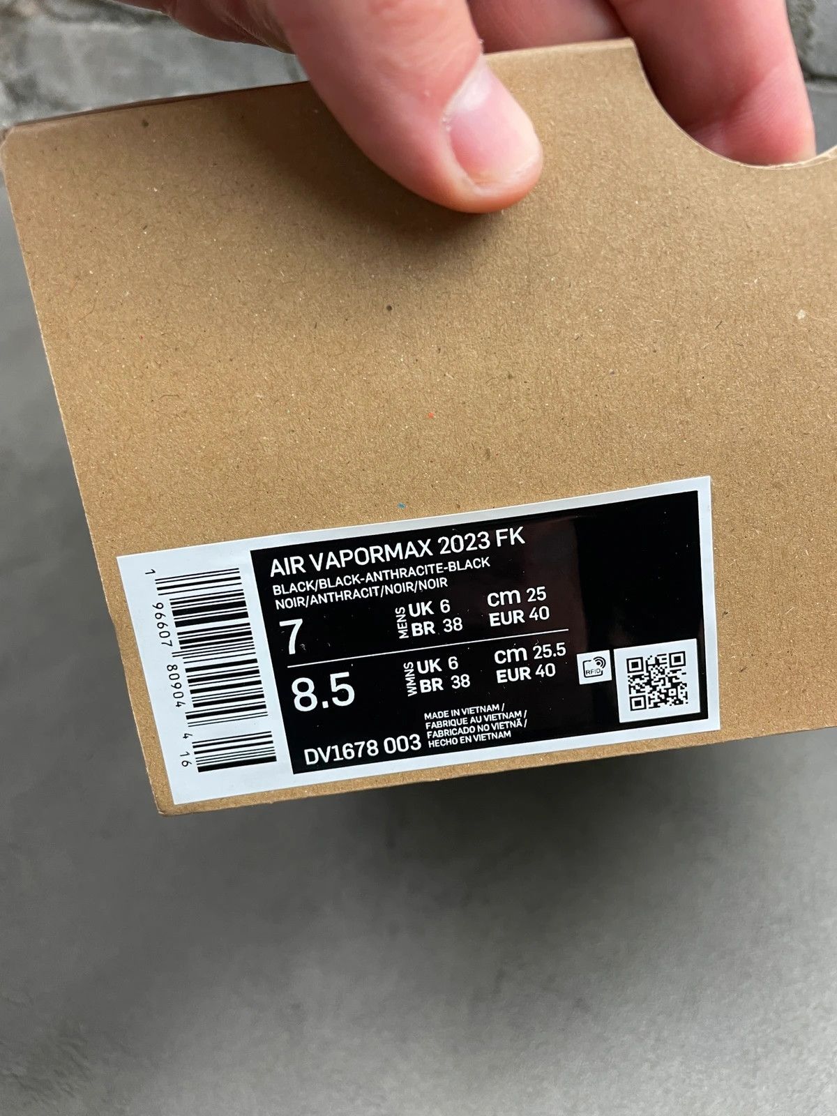 Nike Nike Air Vapormax 2023 FK 7 US Size US 7 / EU 40 - 7 Thumbnail