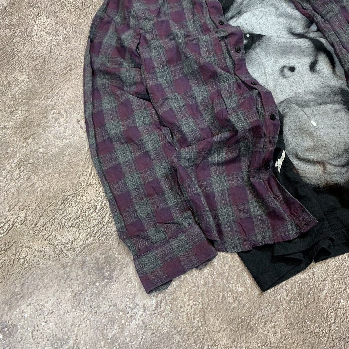 Vintage Vintage 90s Plaid Shirt Oversized Grunge Streetwear Y2K M Size US M / EU 48-50 / 2 - 2 Thumbnail