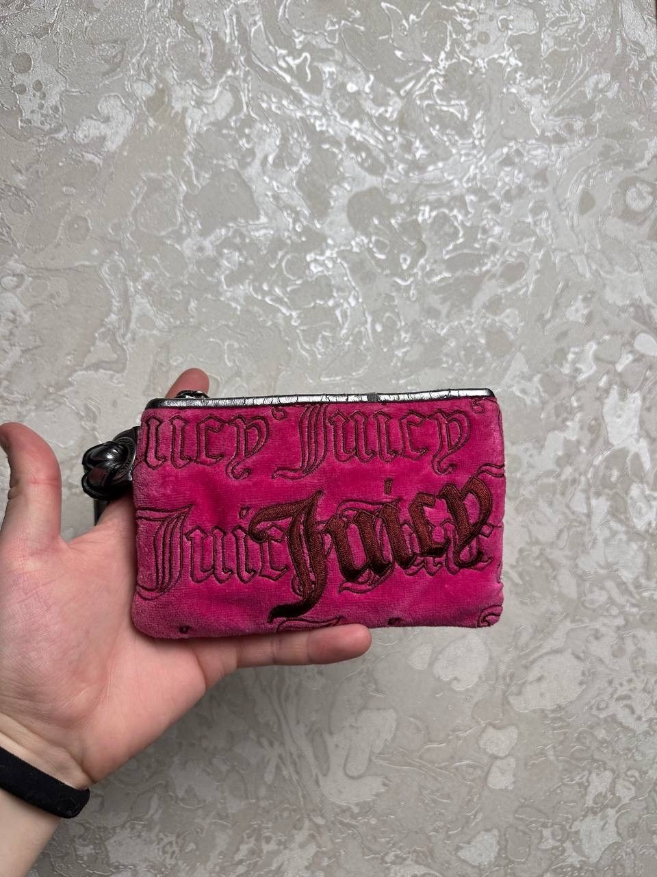 Juicy Couture Juicy Couture Vintage Velour Y2K Wallet Rare Barbie Style Size ONE SIZE - 6 Thumbnail
