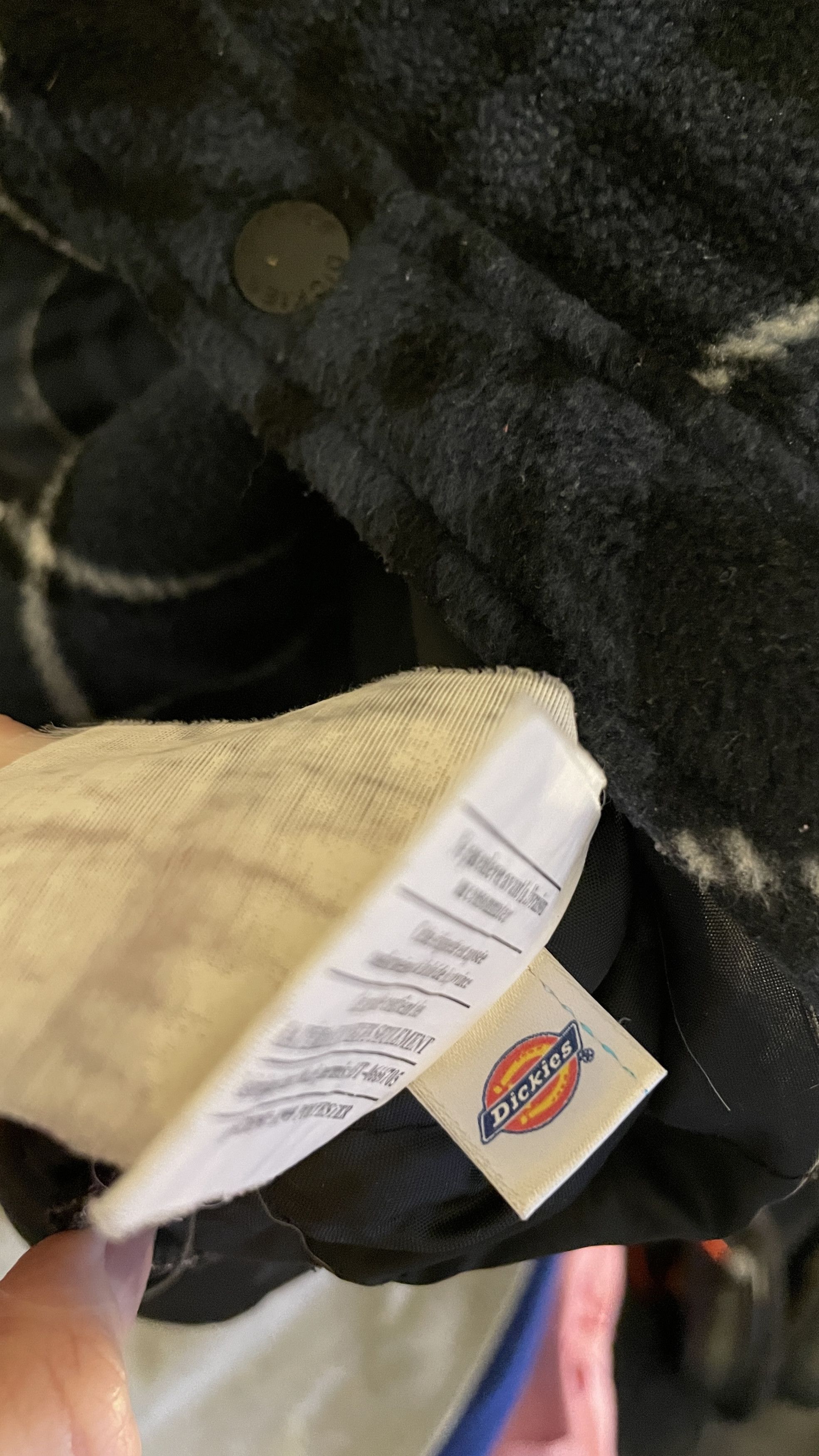 Dickies JACKET BLUE BLACK DICKIES (XL) Size US XL / EU 56 / 4 - 6 Thumbnail