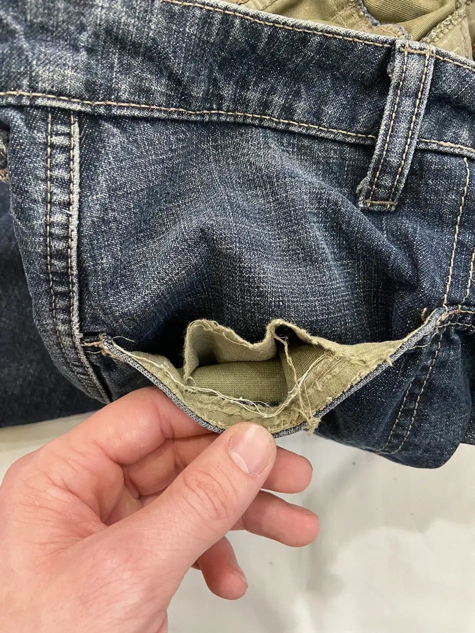 Japanese Brand RARE OPIUM VINTAGE MARITHE FRANCOIS GIRBAUT Y2K JEANS DENIM Size US 33 - 20 Thumbnail