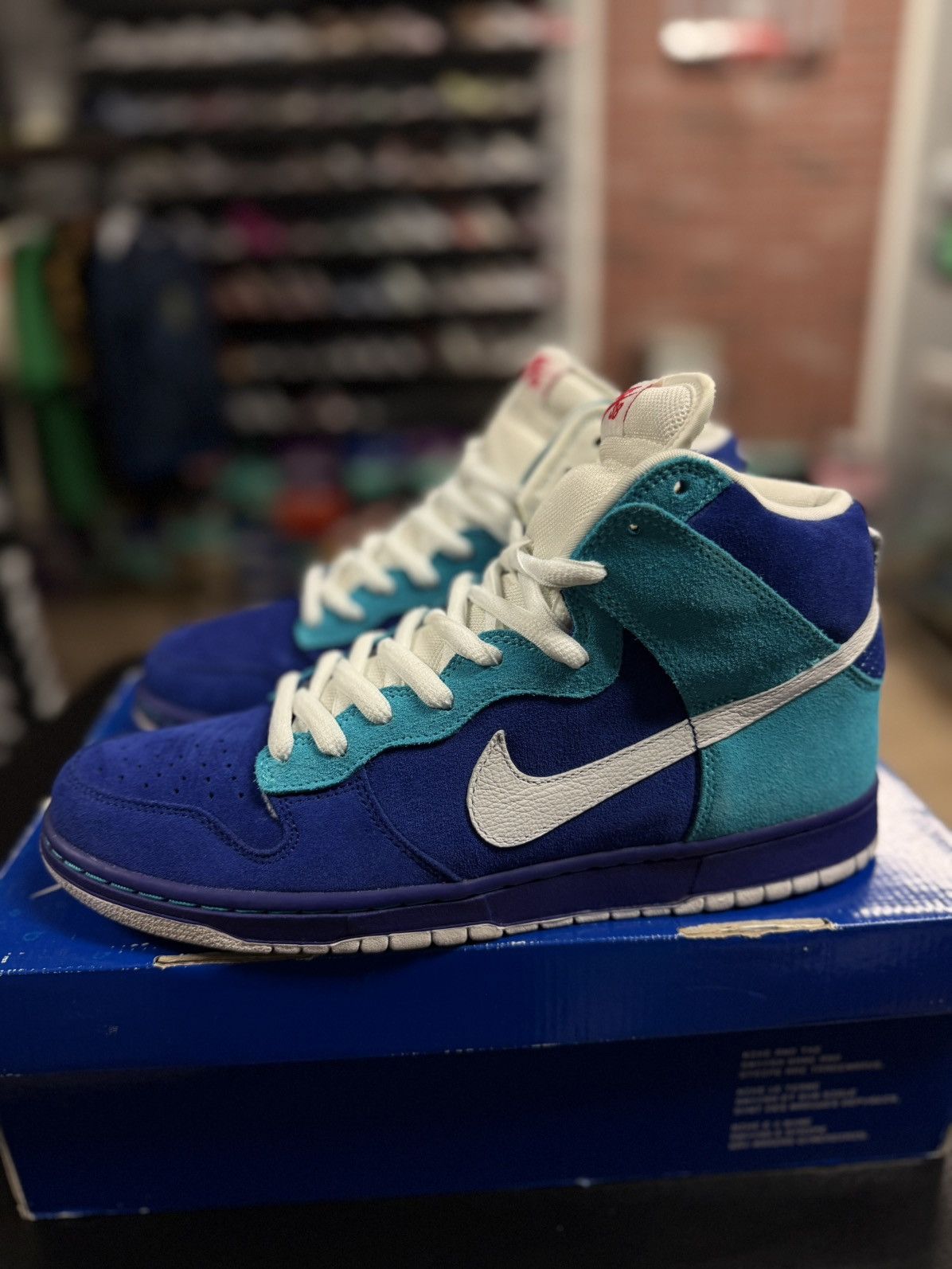 Nike Size 11 - Nike Dunk Pro SB High Oceanic Airlines 2010 🧼 Size US 11 / EU 44 - 4 Thumbnail