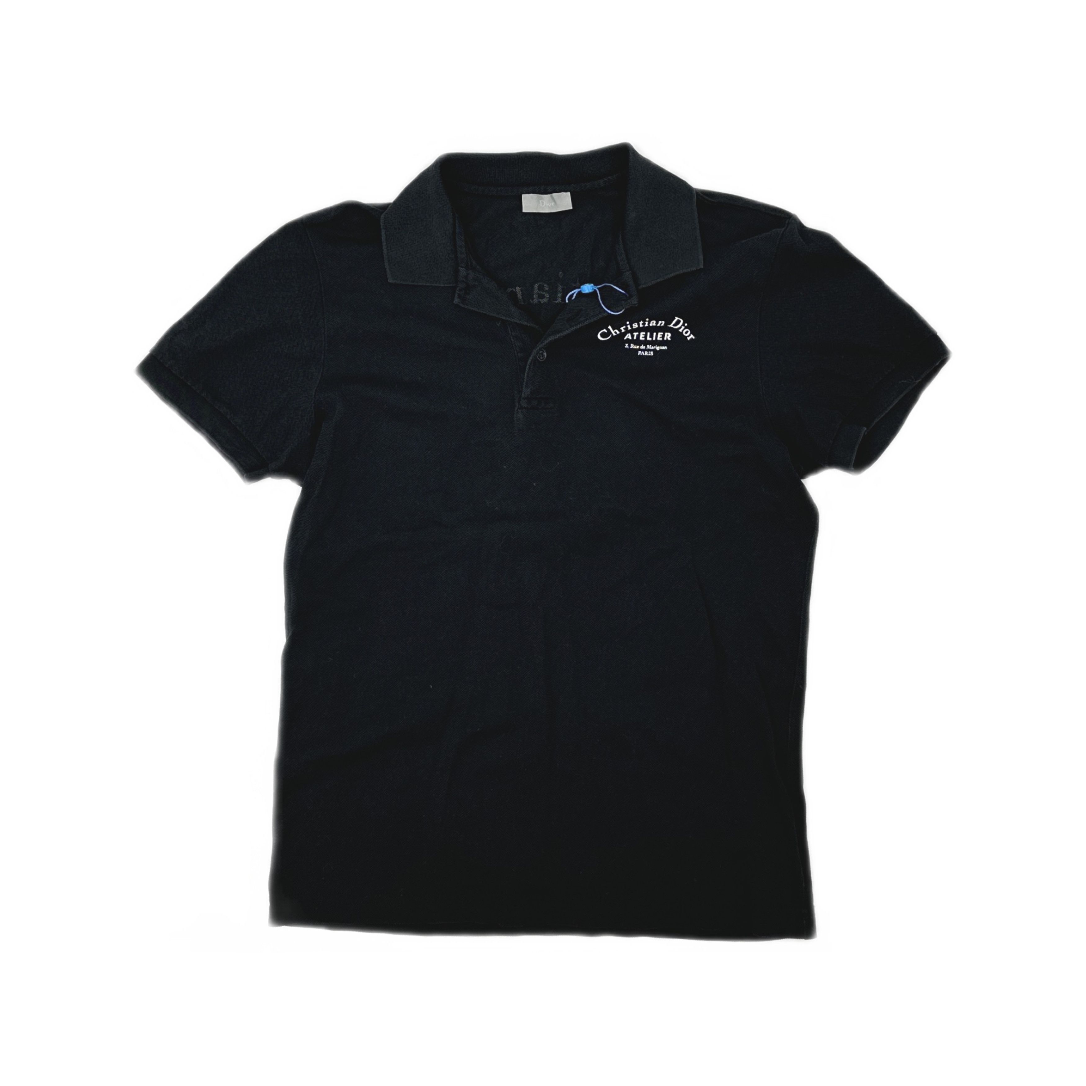 Dior Dior Atelier Logo Knit Polo Shirt Size M Size US M / EU 48-50 / 2 - 1 Thumbnail
