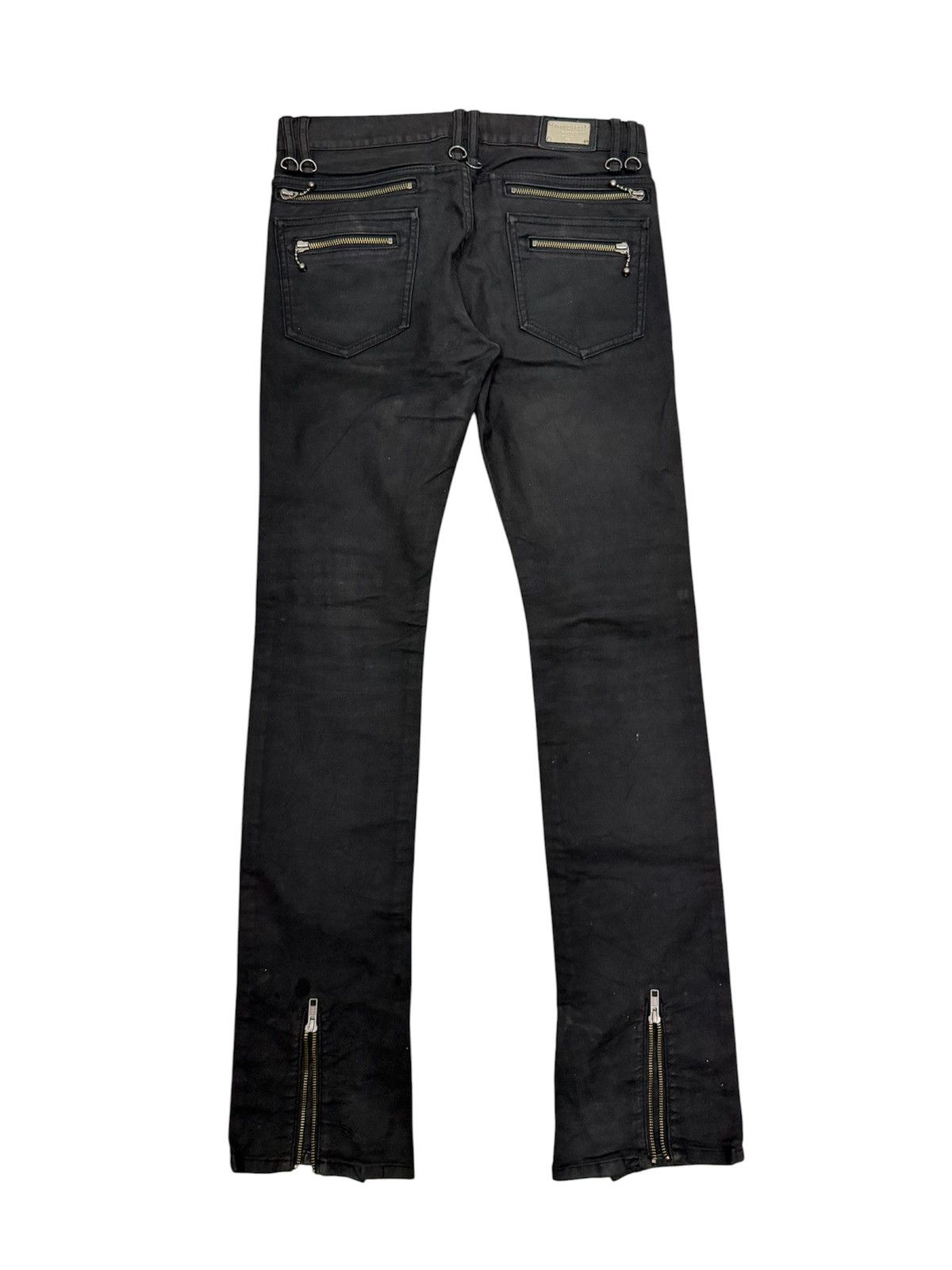 BUFFALO BOBS BUFFALO BOBS Denim Low Flare Jeans Choice Of Playboy Punks Size US 31 - 3 Thumbnail