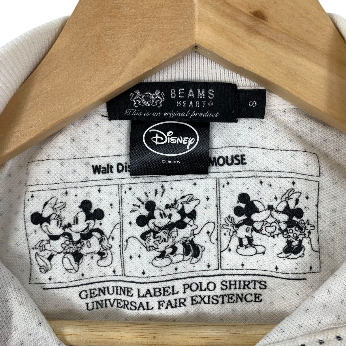 Mickey Mouse BEAMS HEART x MICKEY Disney Polkadot Japanese Brand Tshirt Size US S / EU 44-46 / 1 - 6 Thumbnail