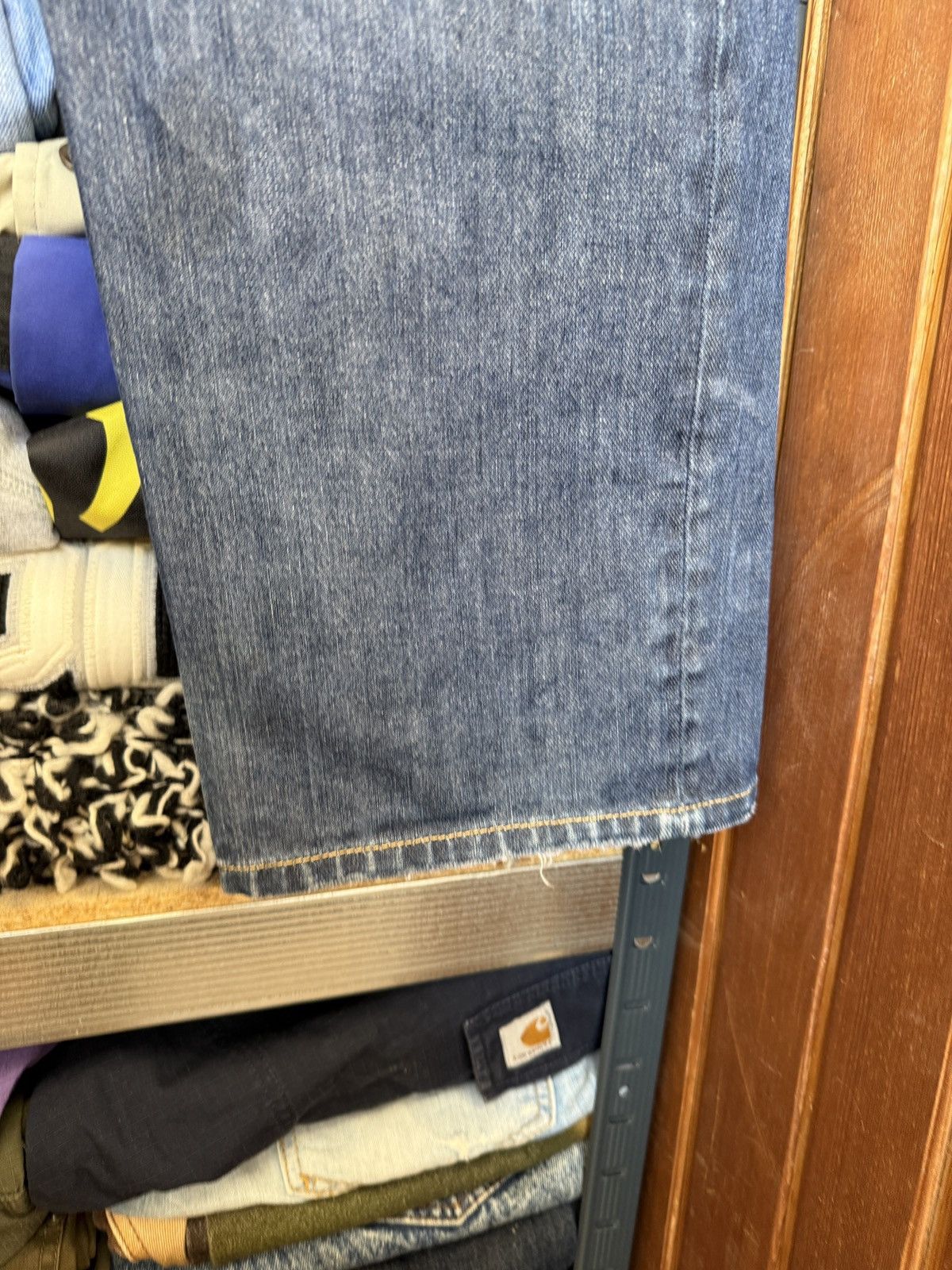 Diesel Vintage Diesel Custom Jeans Baggy Distressed Wide Japanese Size US 36 / EU 52 - 9 Thumbnail