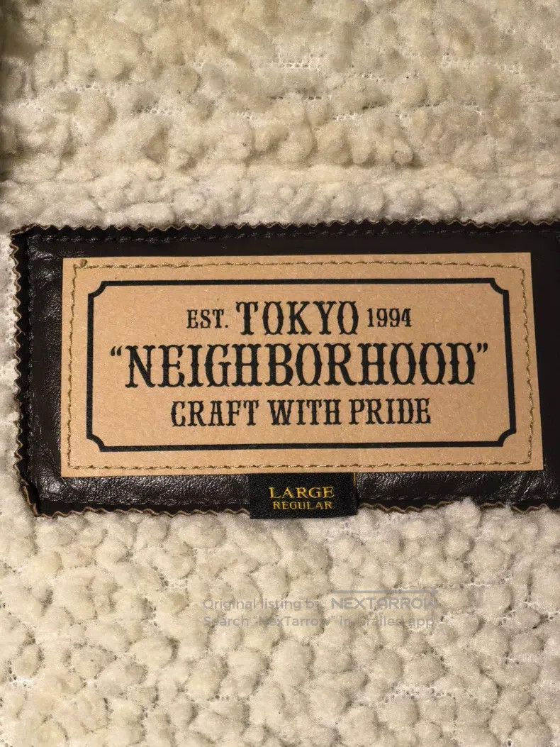 Neighborhood Neighborhood Denim Clothing Denim Jacket Fleece Lined Jack Size US L / EU 52-54 / 3 - 4 Thumbnail