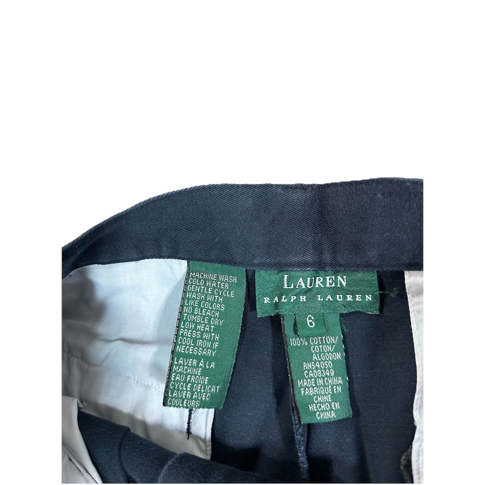 Lauren Ralph Lauren Vintage Lauren Ralph Lauren Bermuda Cargo Shorts Women’s Pol Size 28" / US 6 / IT 42 - 6 Thumbnail