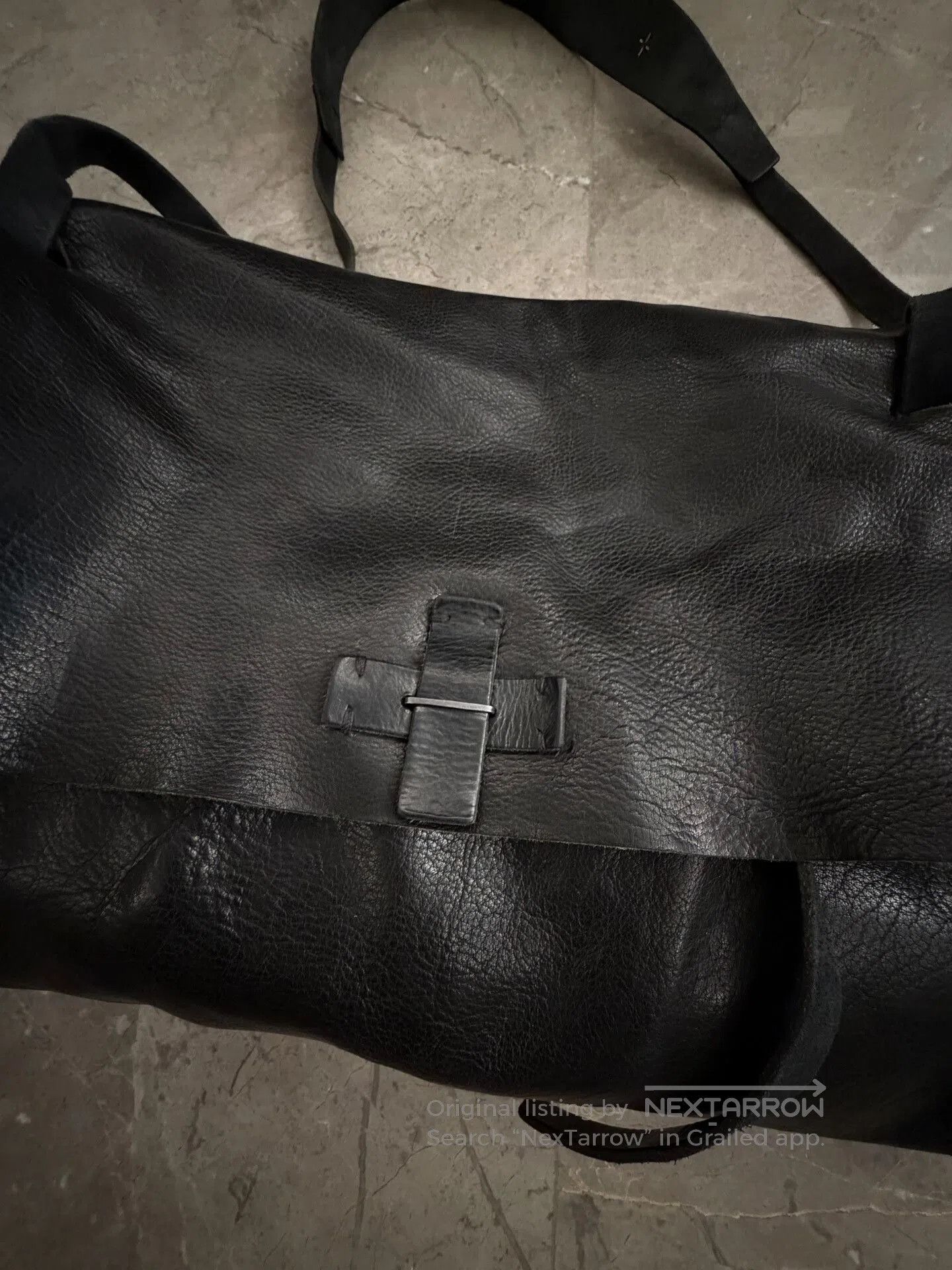 Ma+ Maurizio Amadei Black Leather Shell Bag. Size ONE SIZE - 3 Thumbnail
