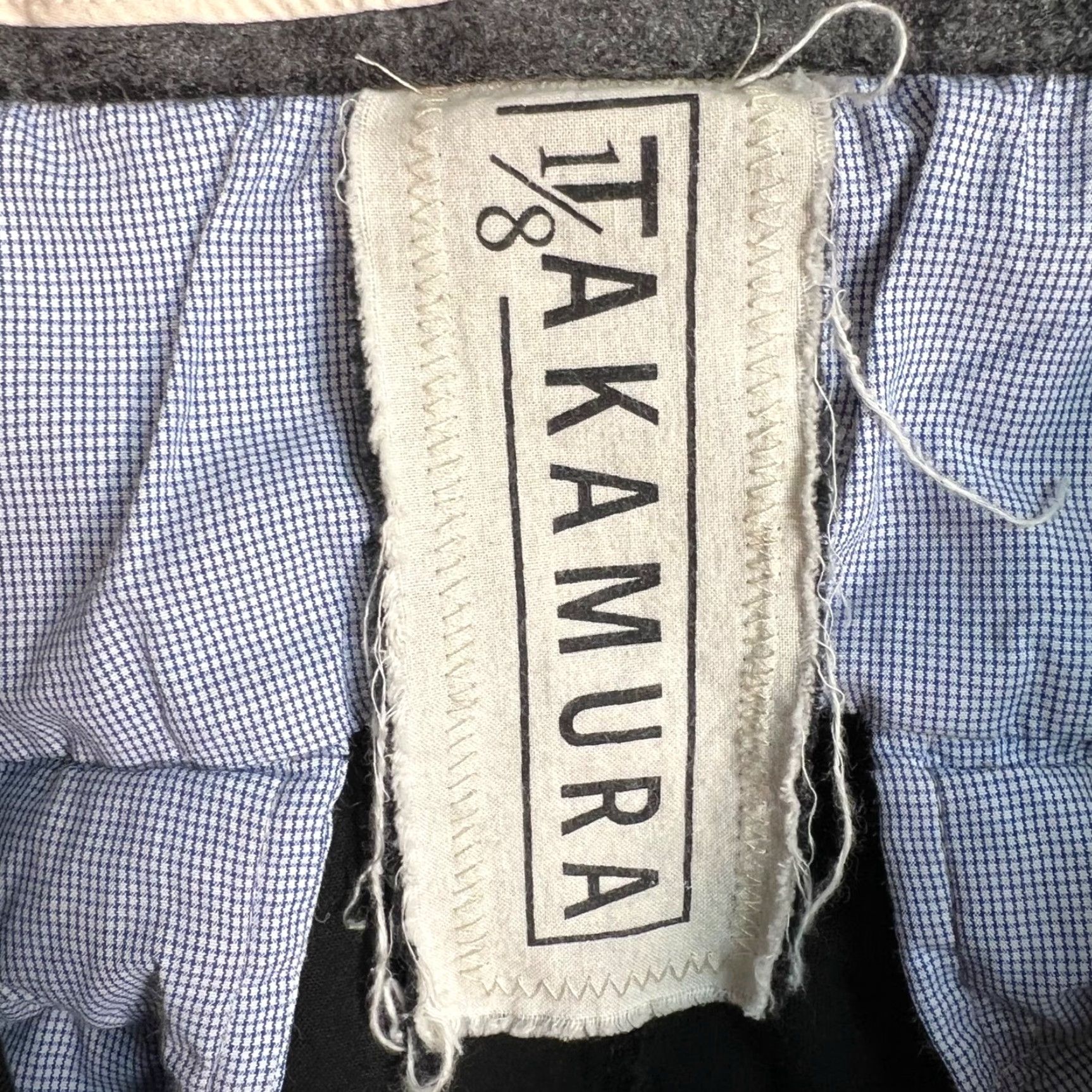 Vintage Takamura Womens XL Black Pleated Cropped Wide-Leg Pants Size 40" / US 18 - 3 Thumbnail