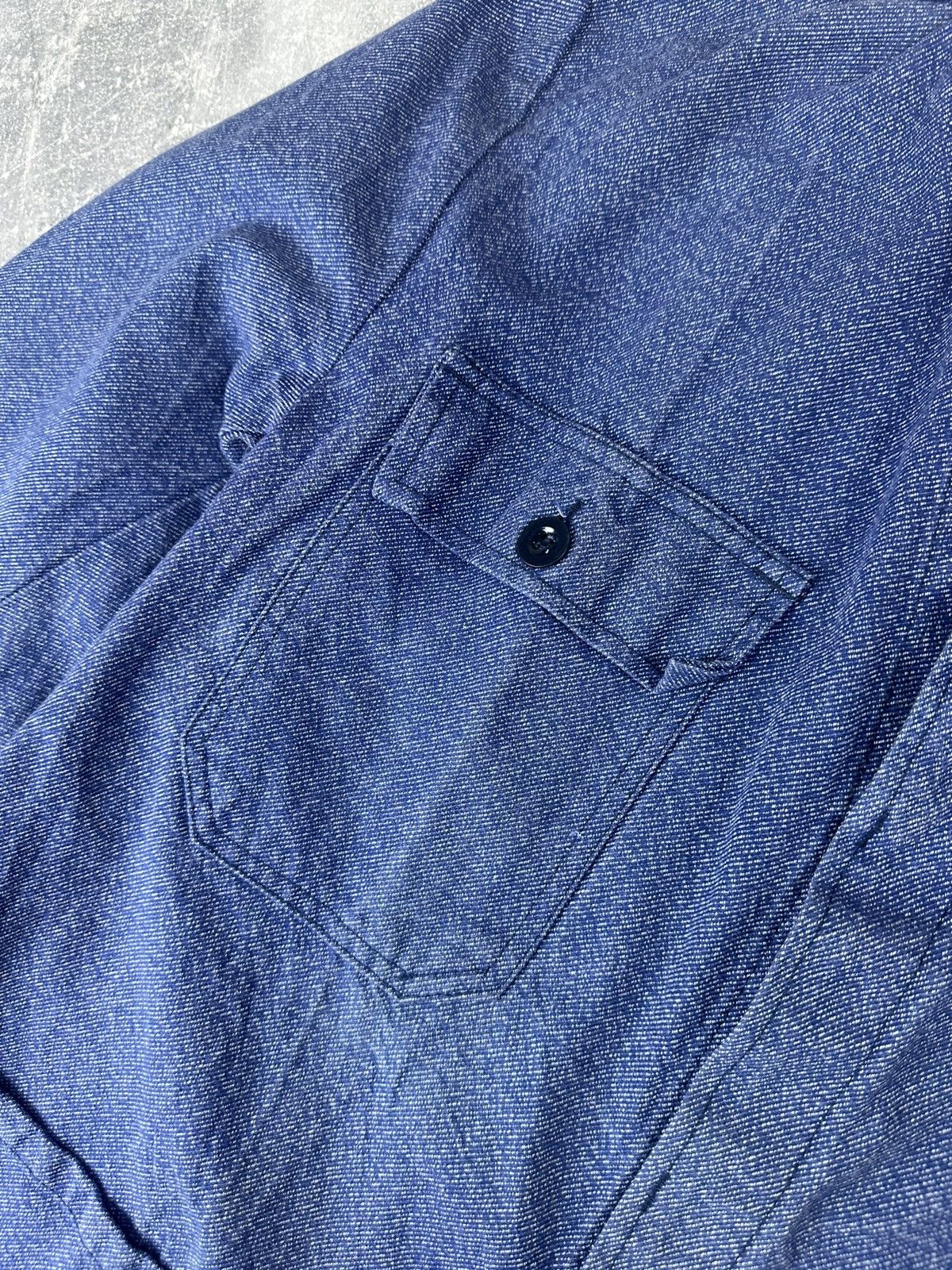 Le Laboureur Vintage Retro 70S Fischer Pecheur WorkWear Chore Jacket Size US L / EU 52-54 / 3 - 12 Thumbnail