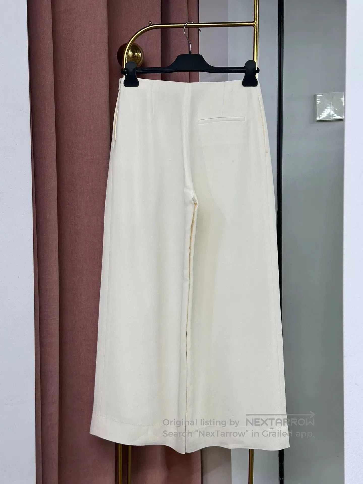 The Row The Row White Wide-Leg Casual Pants. Size US 26 / EU 42 - 2 Thumbnail