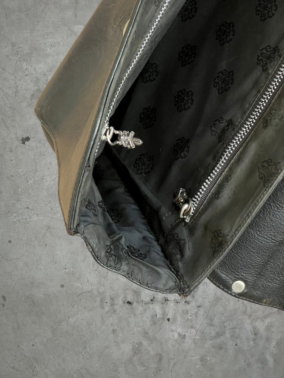Chrome Hearts Chrome Hearts Leather Briefcase Bag Size ONE SIZE - 8 Thumbnail